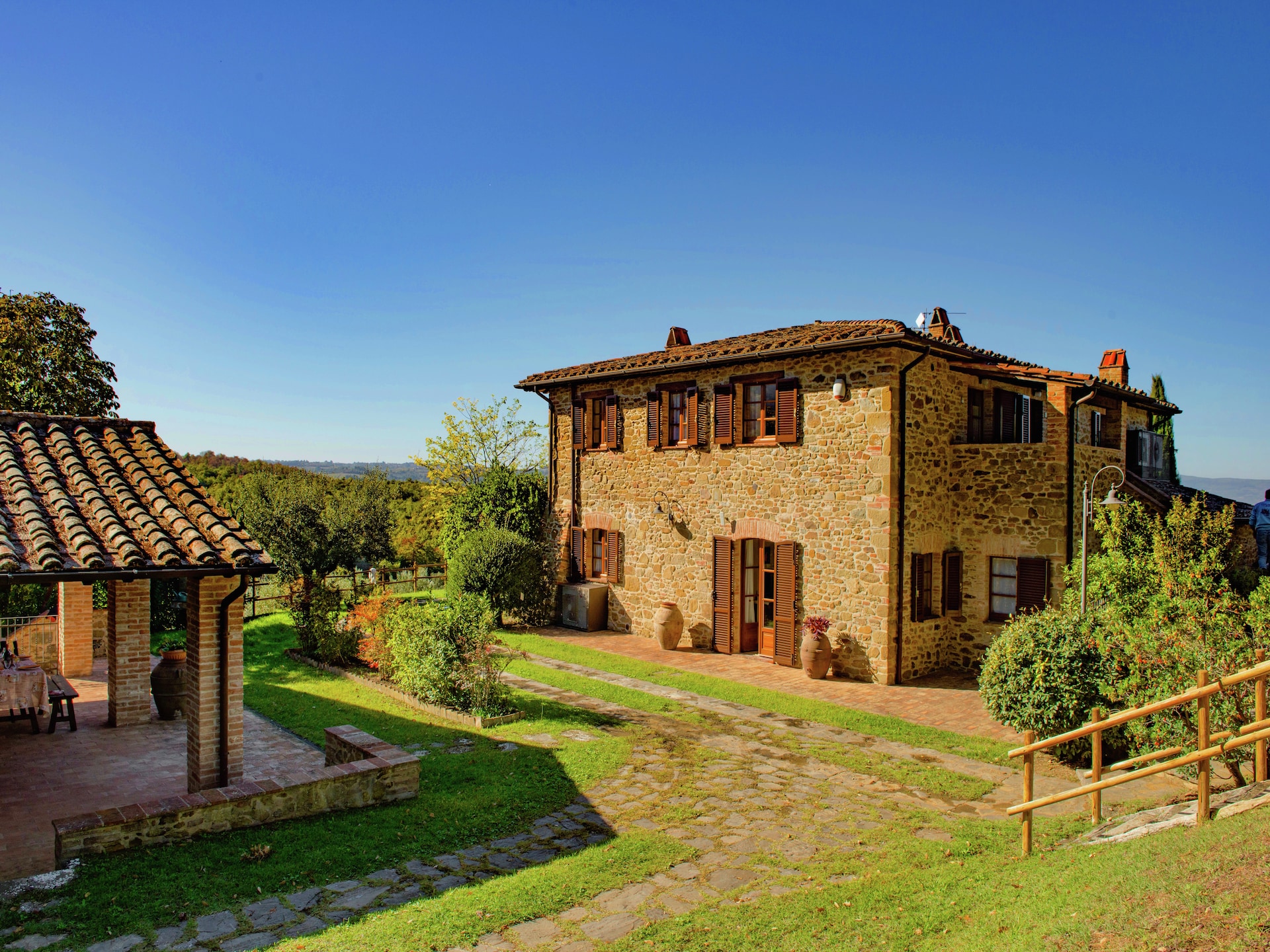 Sfeervolle boerderij Cipresso in Città della Pieve voor 5 personen - foto 1