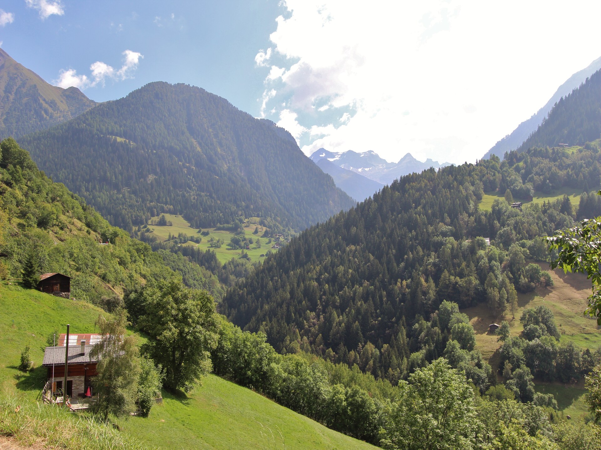 Zonnig chalet in Fiesch met panoramisch bergzicht en eigen tuin - foto 24