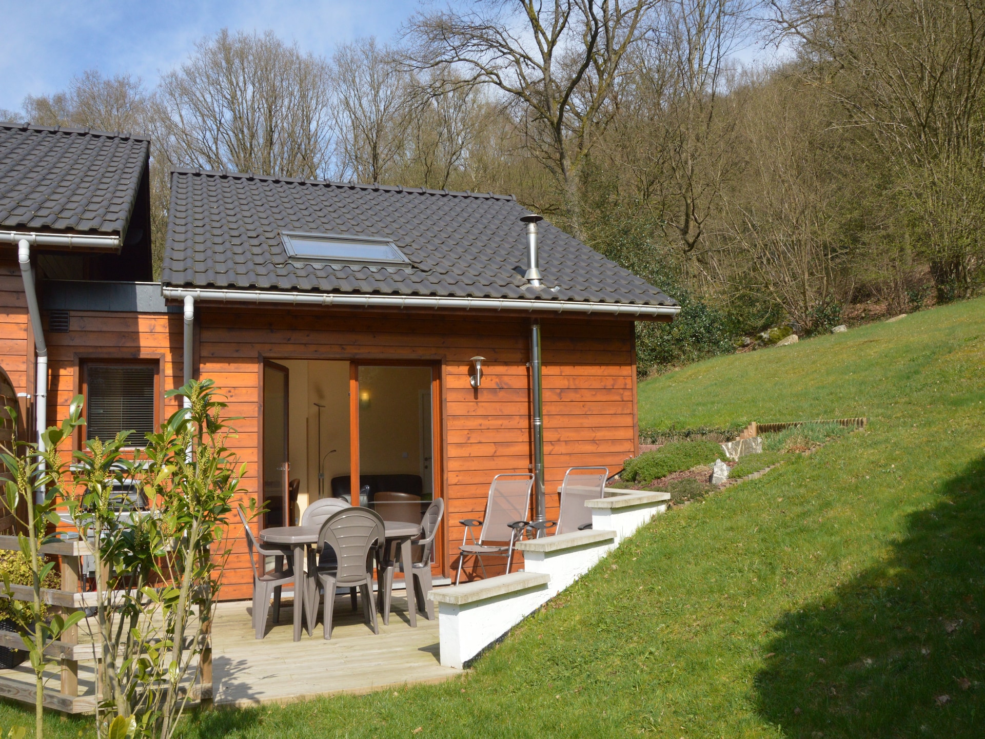 Knus boshuisje voor 2 met terras en barbecue in Sougné-Remouchamps - foto 1