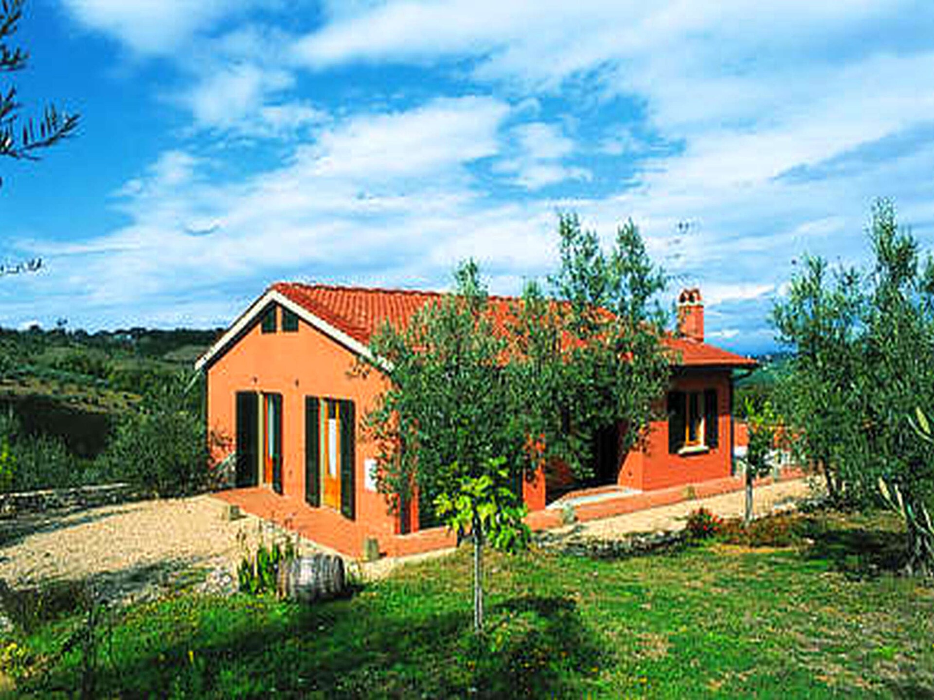 Bosrijk vakantiehuis Il Camino met tuin, BBQ en WiFi in Montespertoli - foto 1