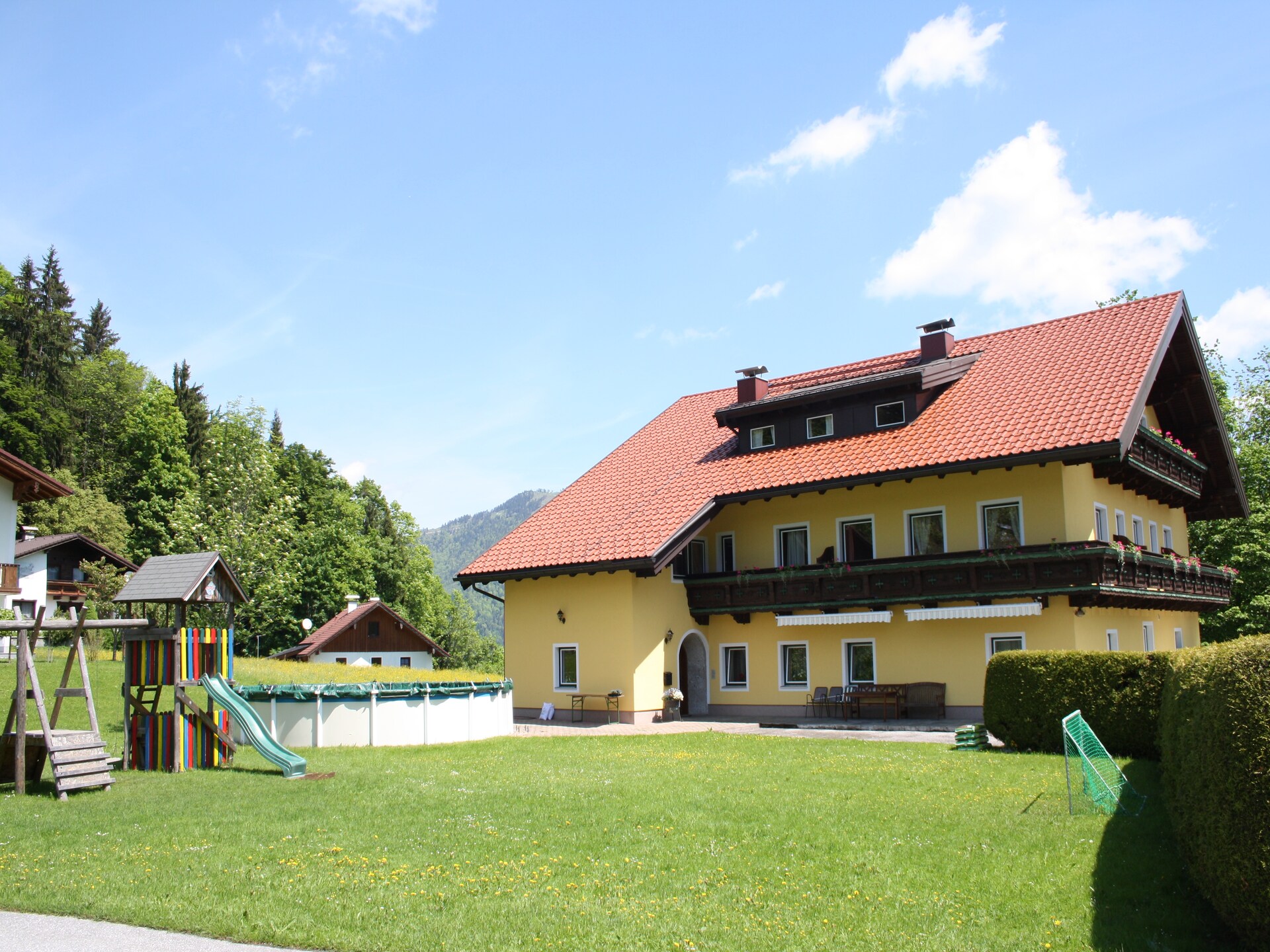 Ferienhaus Rieger: Gezellig appartement aan de piste in Krispl, 200m van de skilift - foto 12
