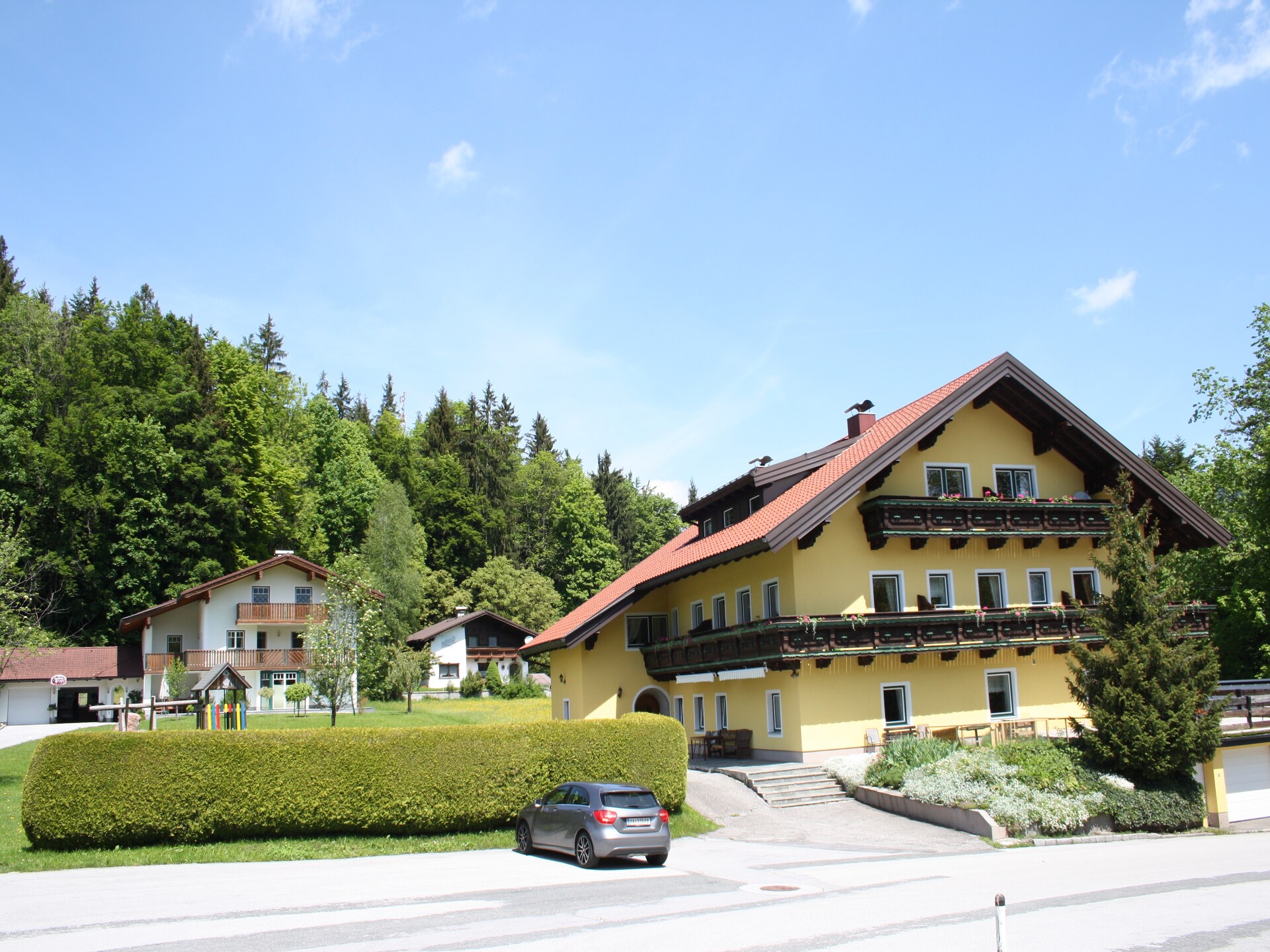 Ferienhaus Rieger: Gezellig appartement aan de piste in Krispl, 200m van de skilift - foto 1
