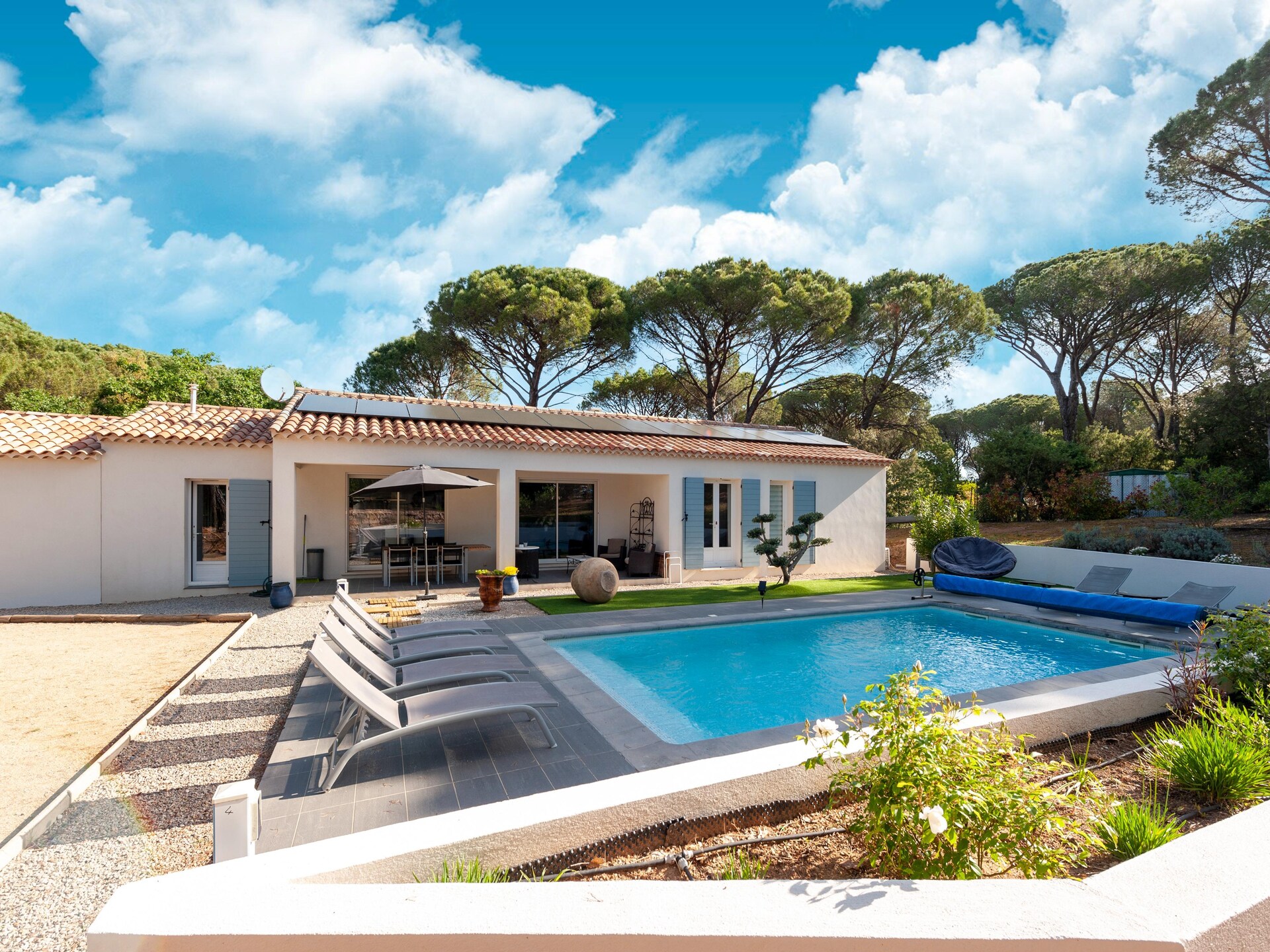 Moderne villa in de bossen bij Vidauban met privézwembad en jeu de boulesbaan - foto 8
