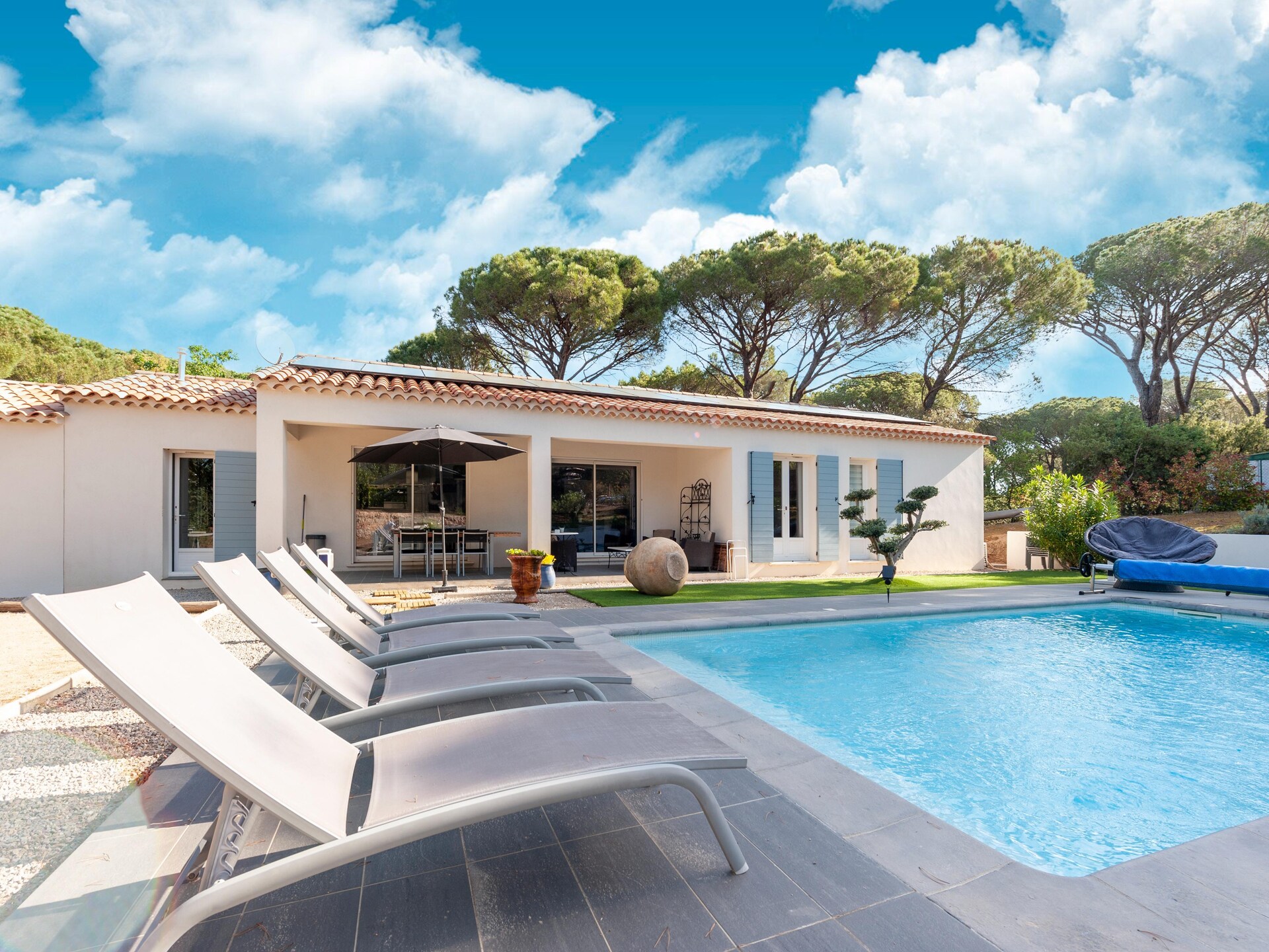 Moderne villa in de bossen bij Vidauban met privézwembad en jeu de boulesbaan - foto 14