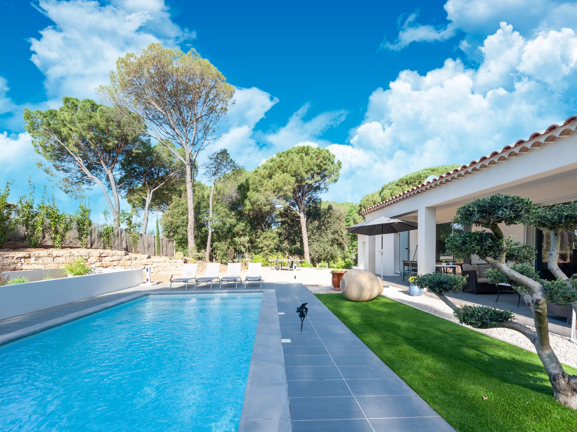 Moderne villa in de bossen bij Vidauban met privézwembad en jeu de boulesbaan - foto 12
