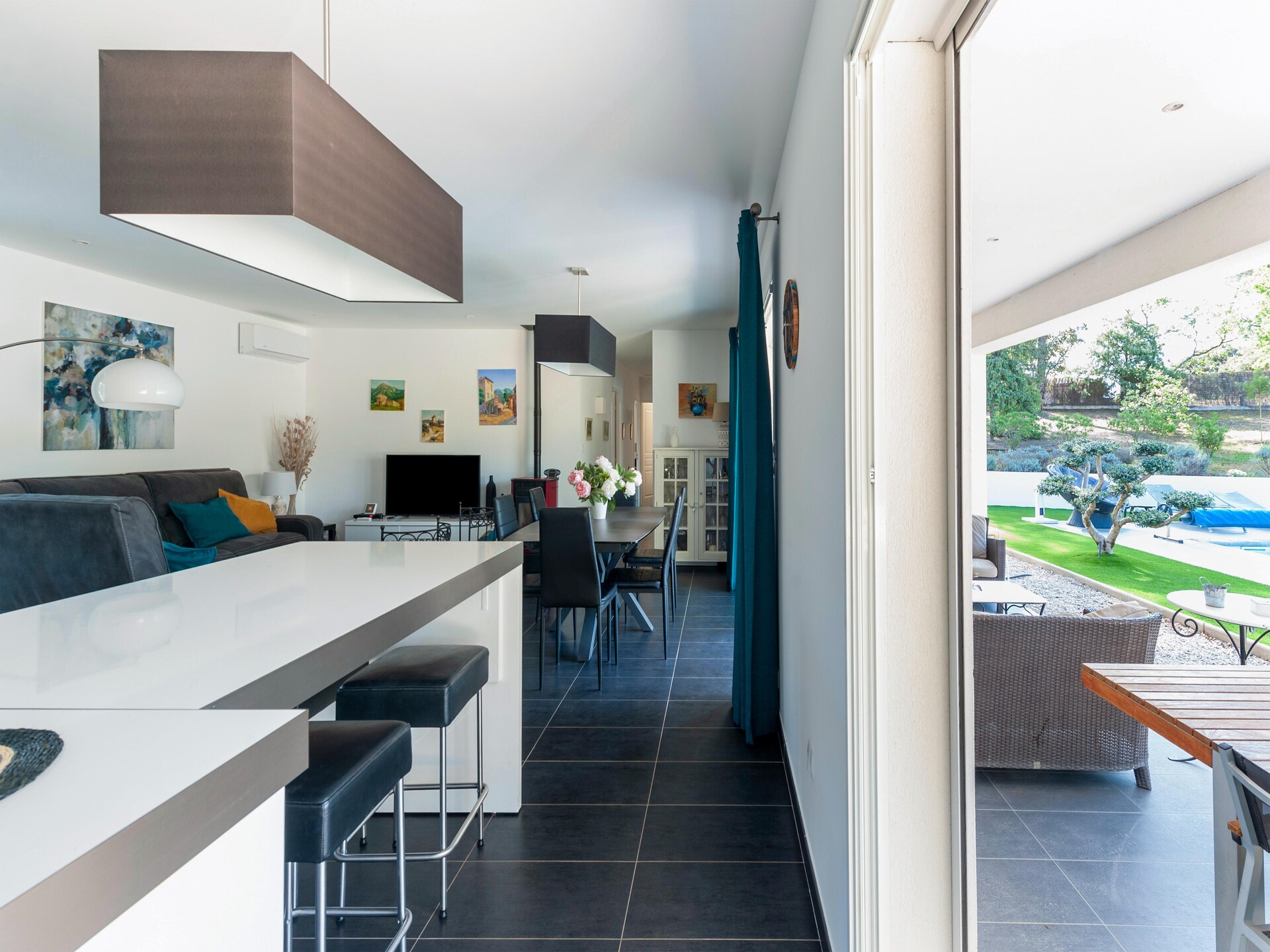 Moderne villa in de bossen bij Vidauban met privézwembad en jeu de boulesbaan - foto 15