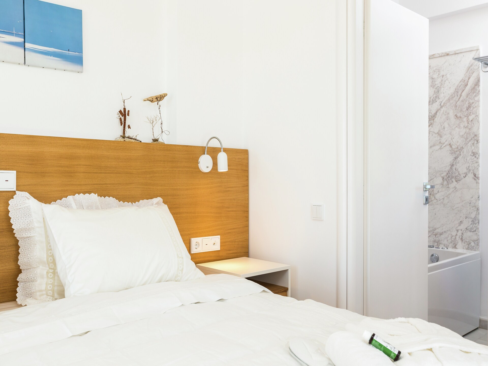 Thalasses Villa 1: Luxe villa aan privéstrand bij Pigianos Kampos - foto 20