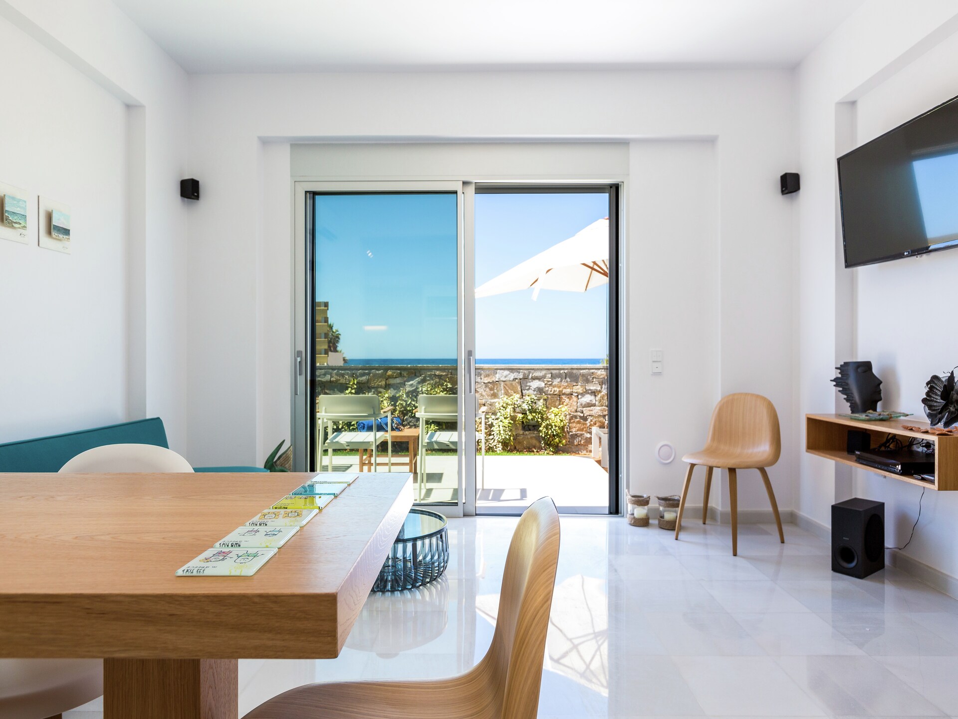 Thalasses Villa 1: Luxe villa aan privéstrand bij Pigianos Kampos - foto 11