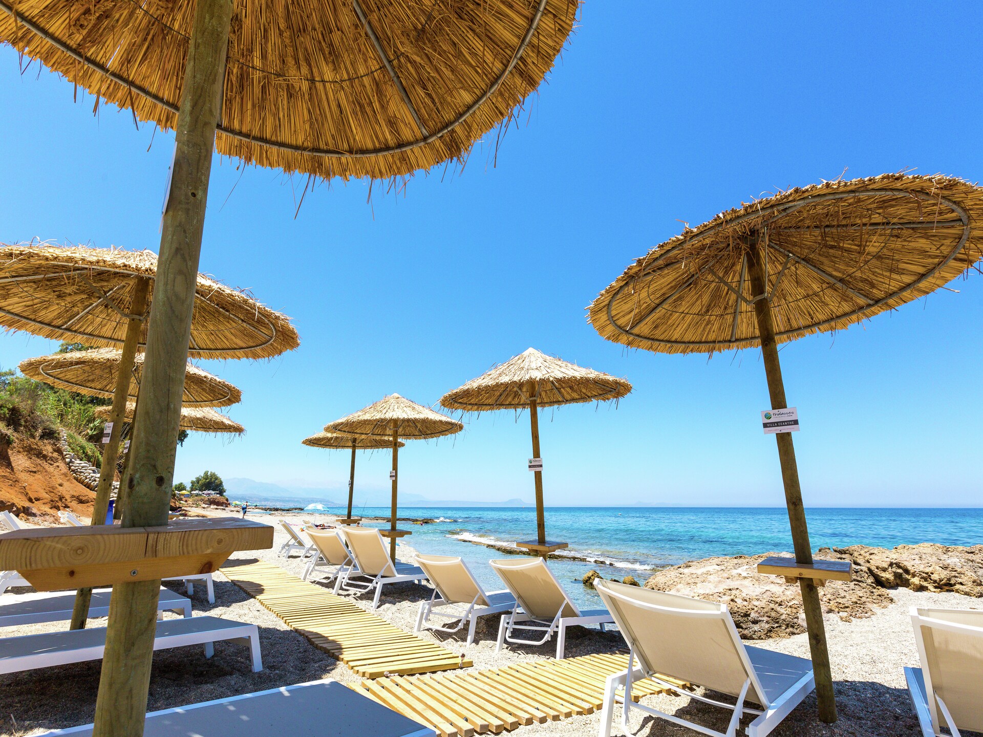Thalasses Villa 1: Luxe villa aan privéstrand bij Pigianos Kampos - foto 33