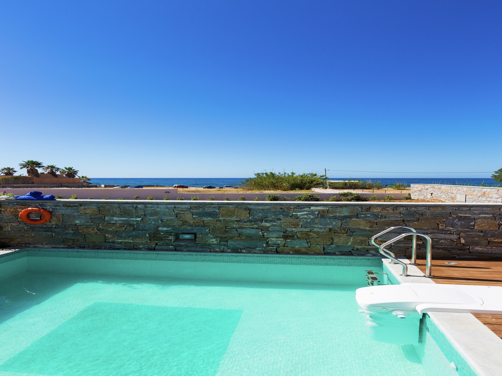 Thalasses Villa 1: Luxe villa aan privéstrand bij Pigianos Kampos - foto 7