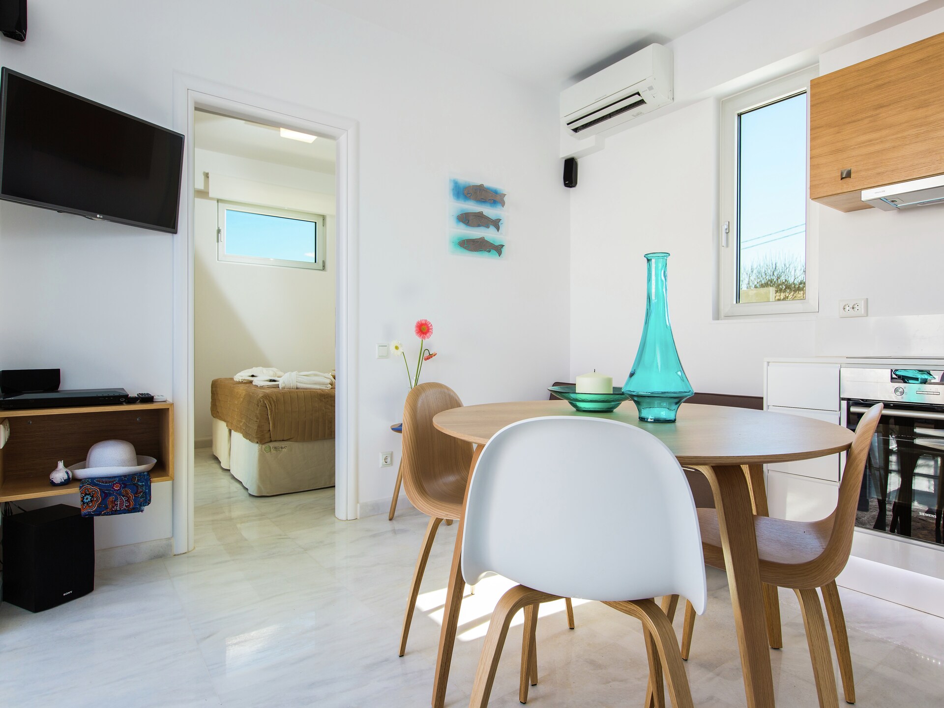 Thalasses Villa 1: Luxe villa aan privéstrand bij Pigianos Kampos - foto 14