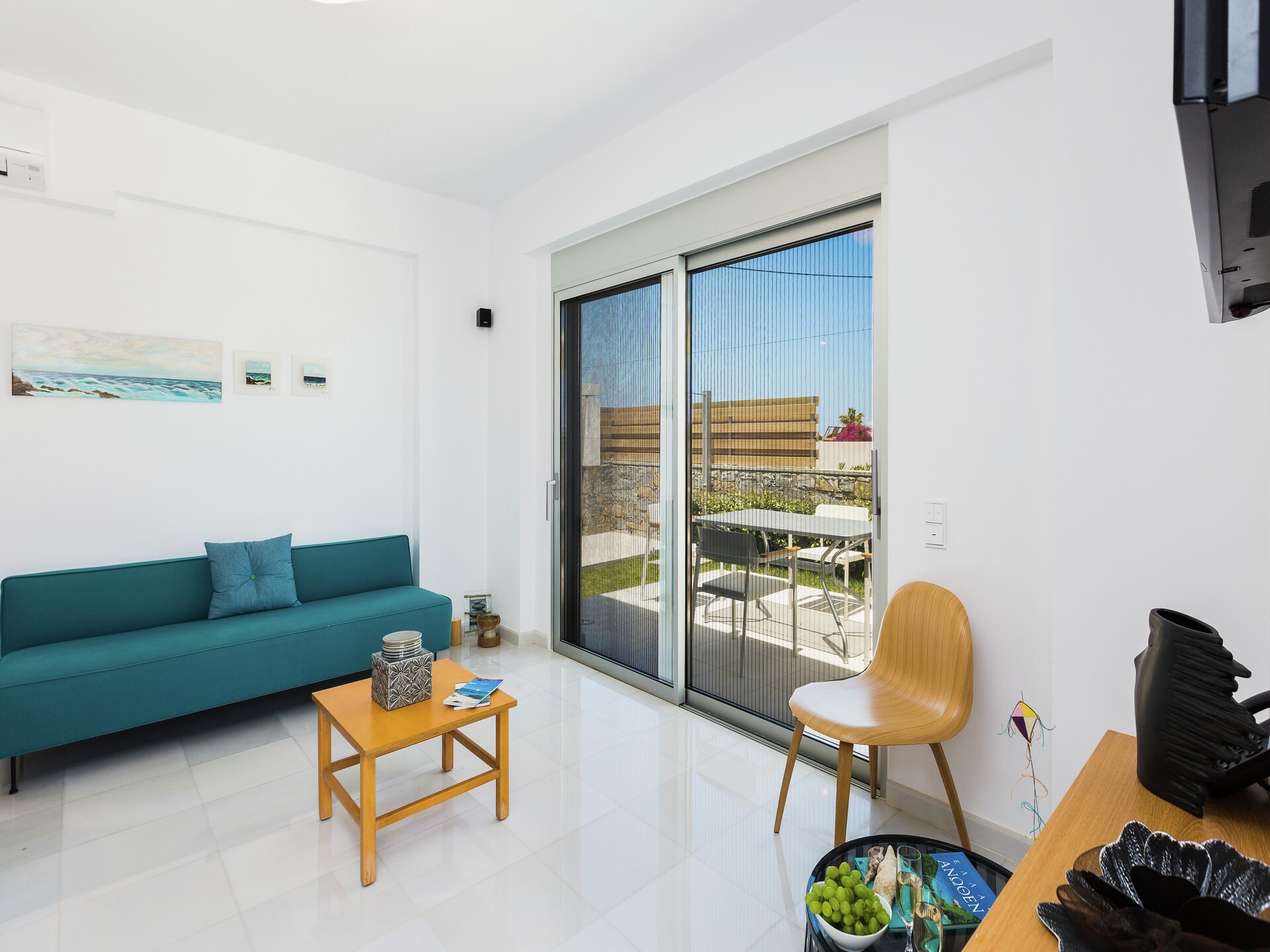 Thalasses Villa 1: Luxe villa aan privéstrand bij Pigianos Kampos - foto 12