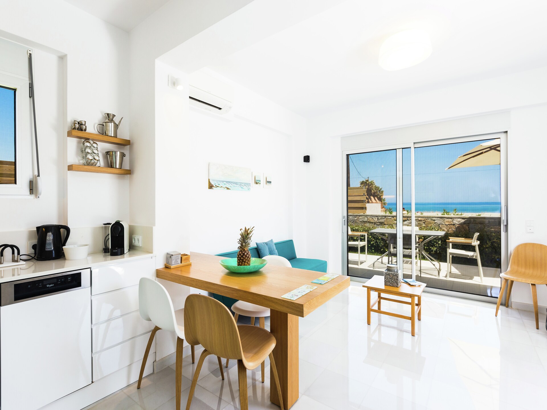 Thalasses Villa 1: Luxe villa aan privéstrand bij Pigianos Kampos - foto 13