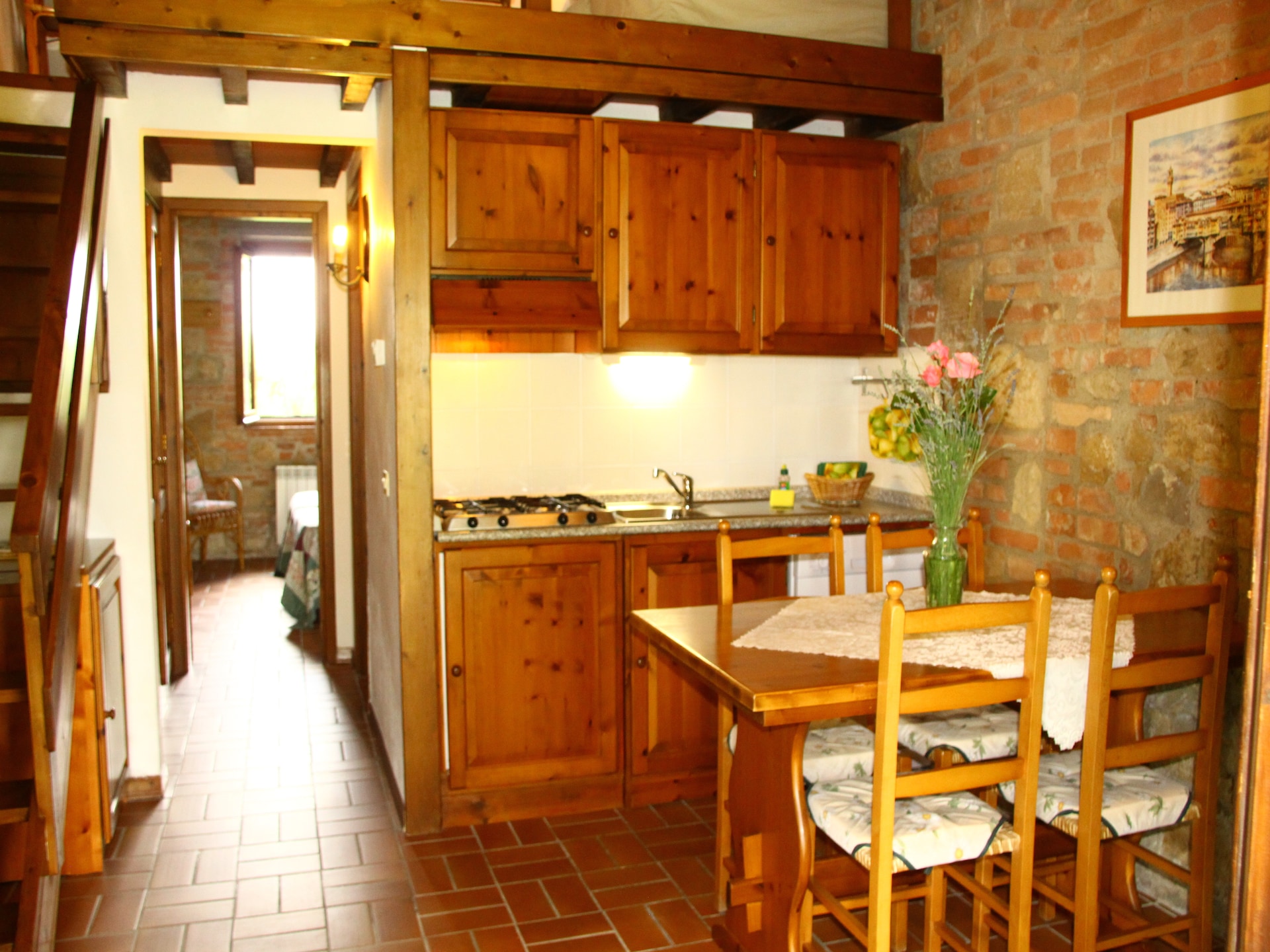 Ruim appartement Iris e Rosa tea in Montaione voor 8 personen - foto 12
