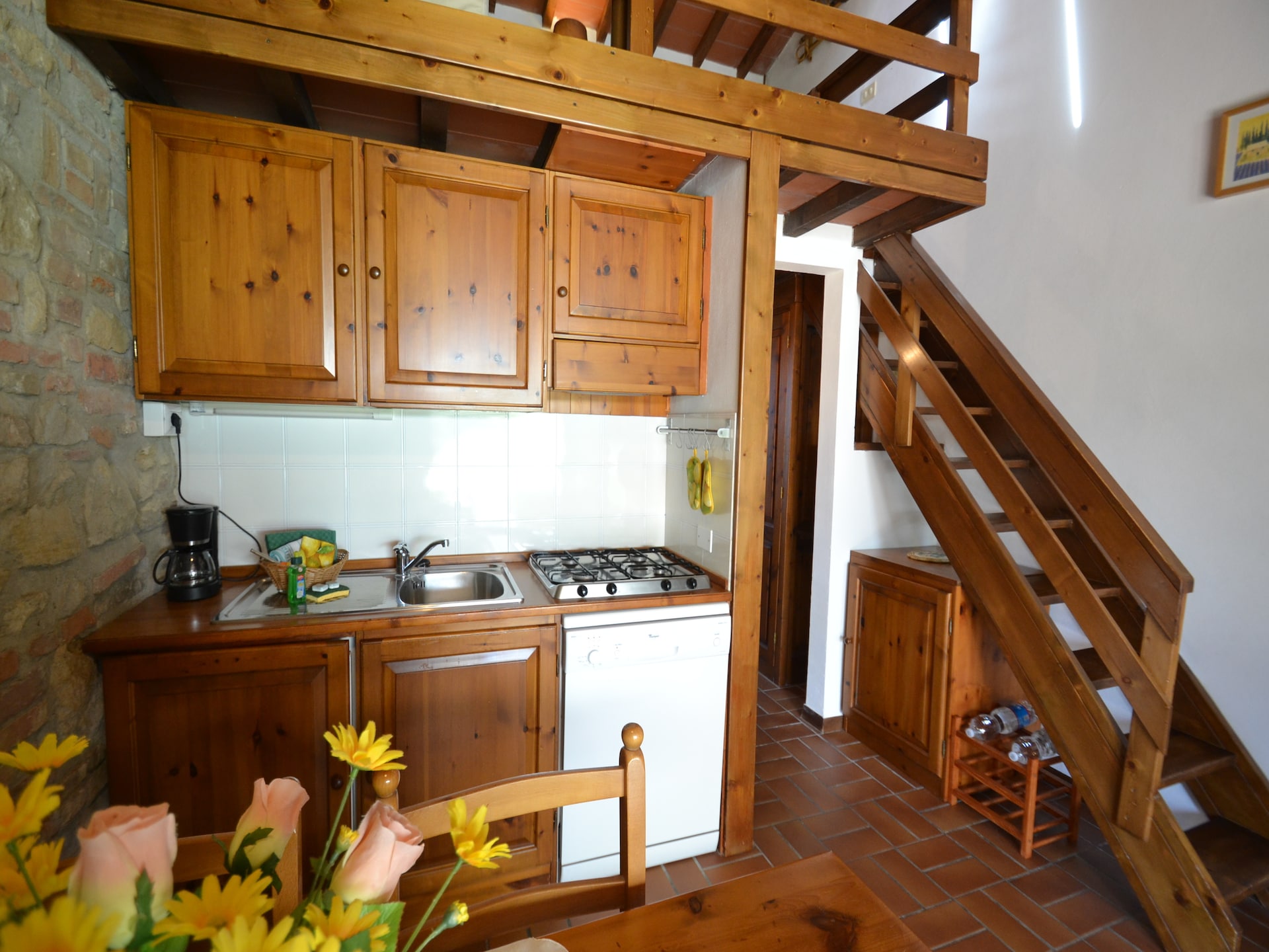 Ruim appartement Iris e Rosa tea in Montaione voor 8 personen - foto 13