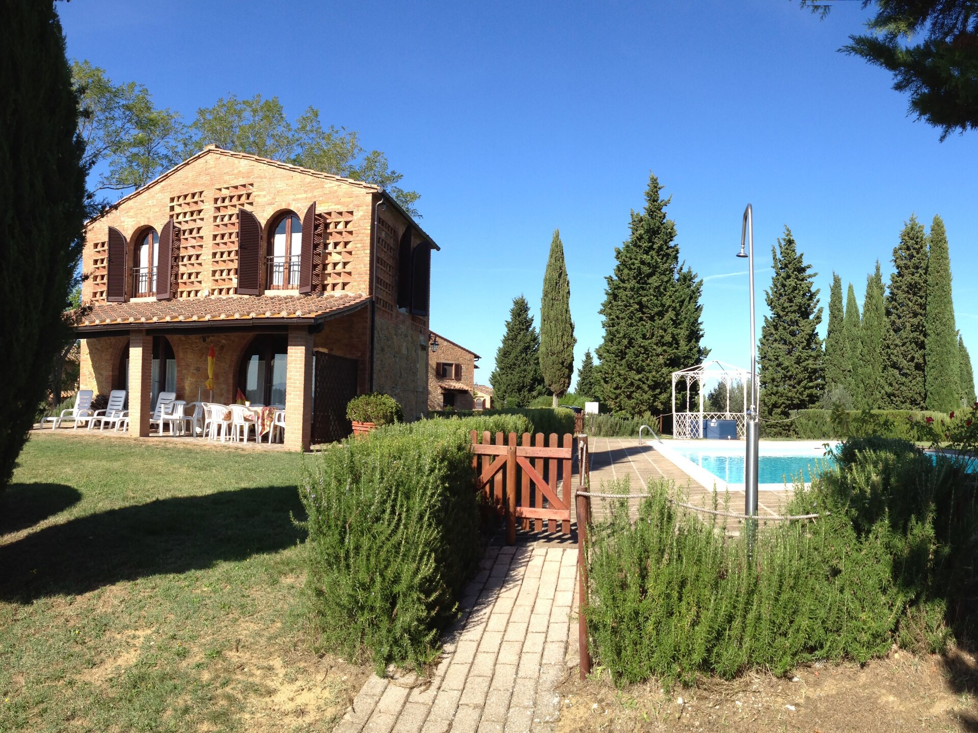 Knus appartement met zwembad en golfzicht op Toscaans platteland - foto 12