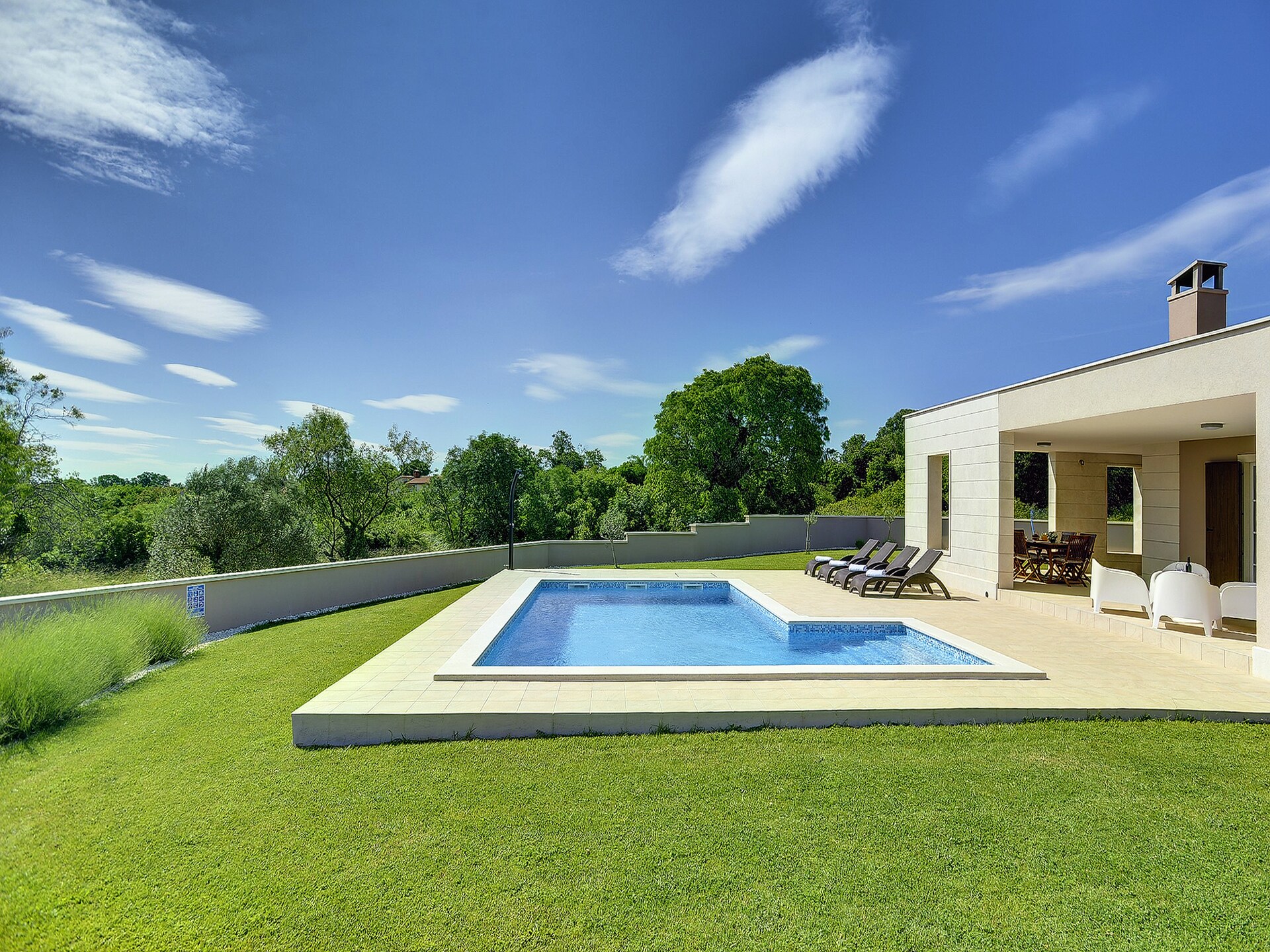Moderne villa met privézwembad en panoramisch uitzicht op zee bij Kavran - foto 3