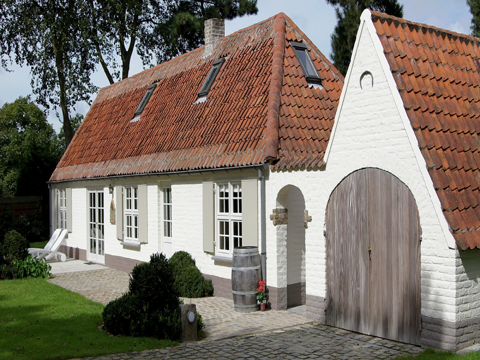 Authentiek gerenoveerde fermette met grote tuin en sauna nabij Koksijde - foto 22