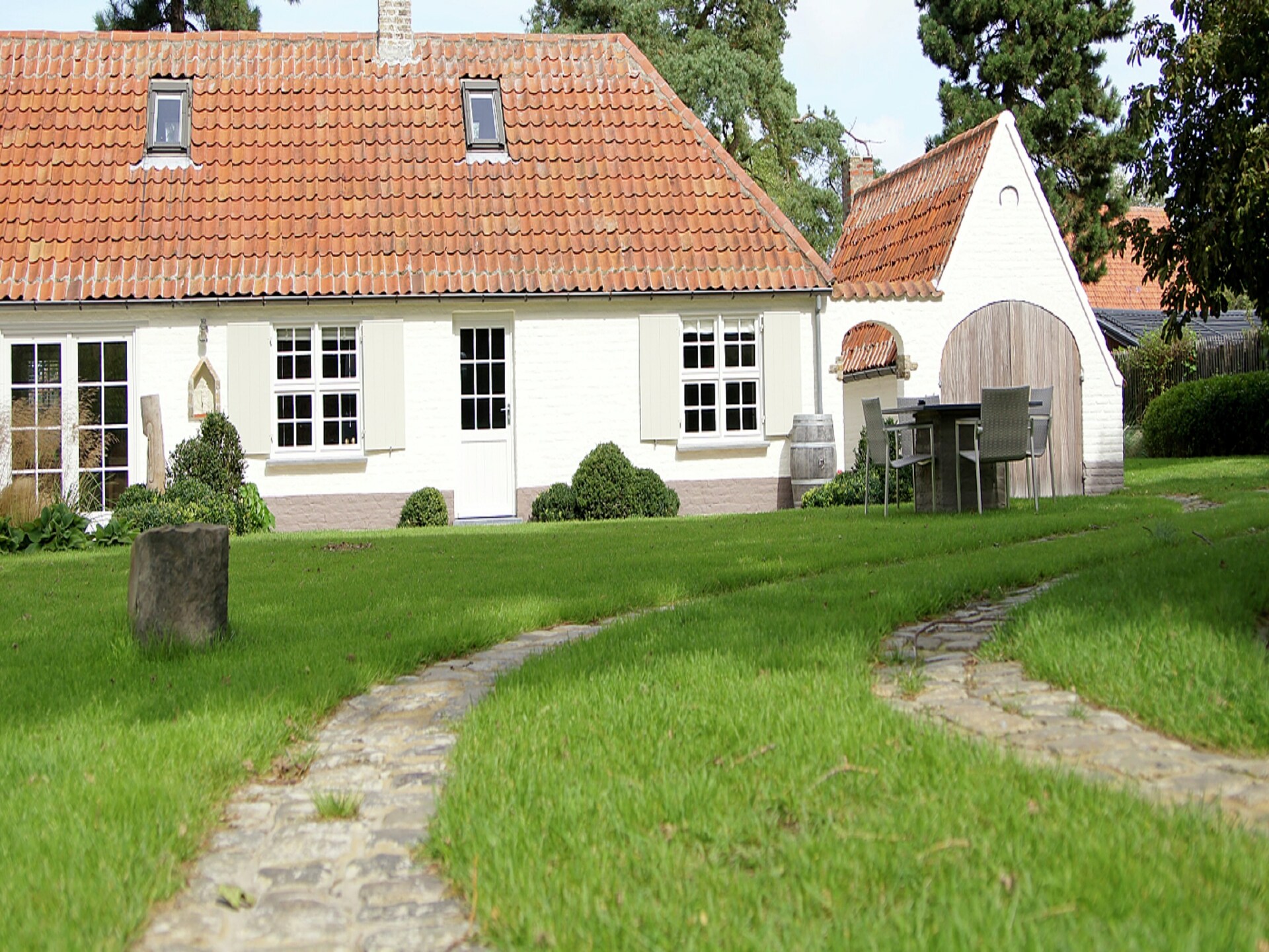 Authentiek gerenoveerde fermette met grote tuin en sauna nabij Koksijde - foto 34