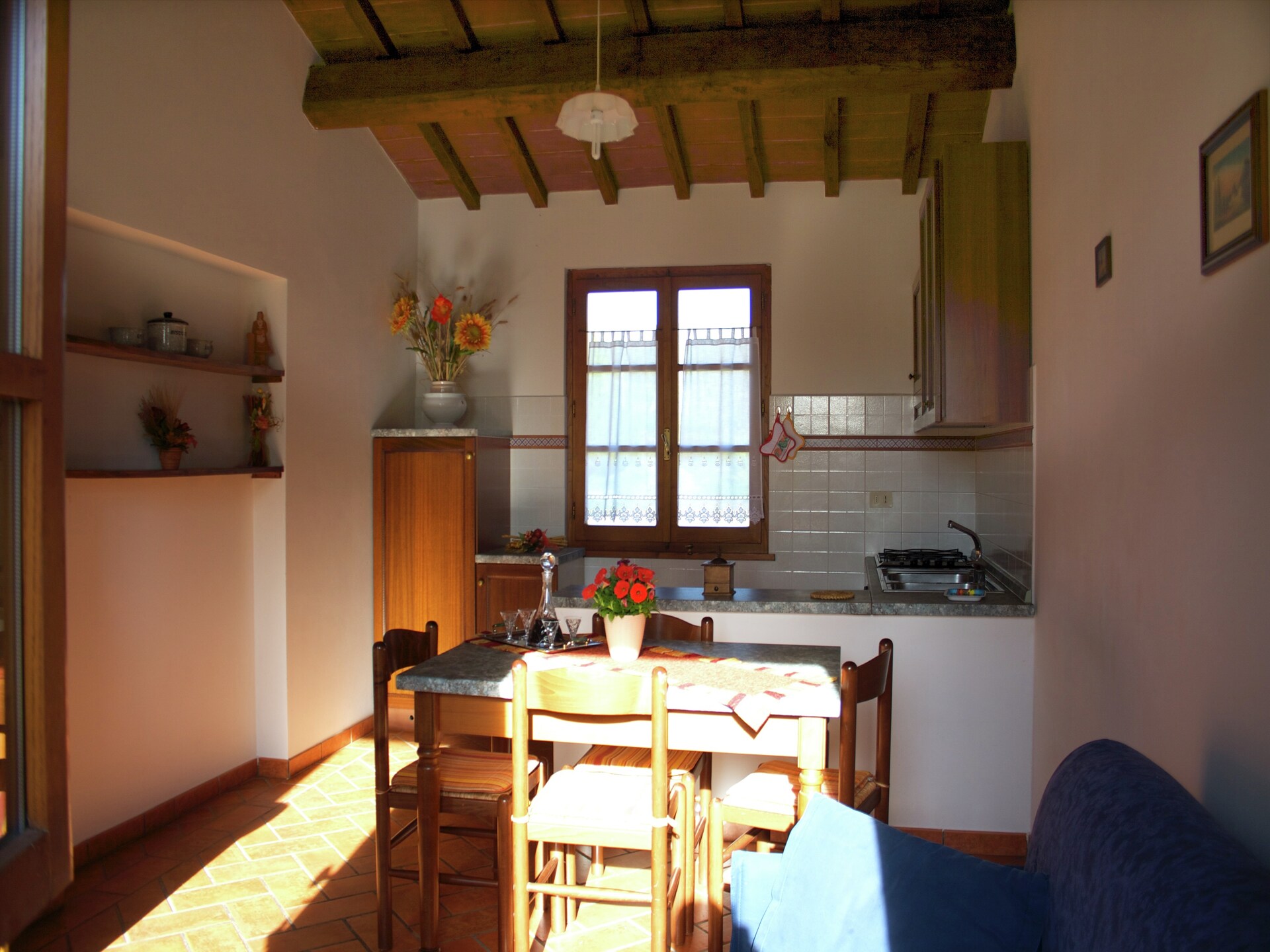 Landelijk appartement bij Castiglion Fiorentino met gedeeld zwembad - foto 8