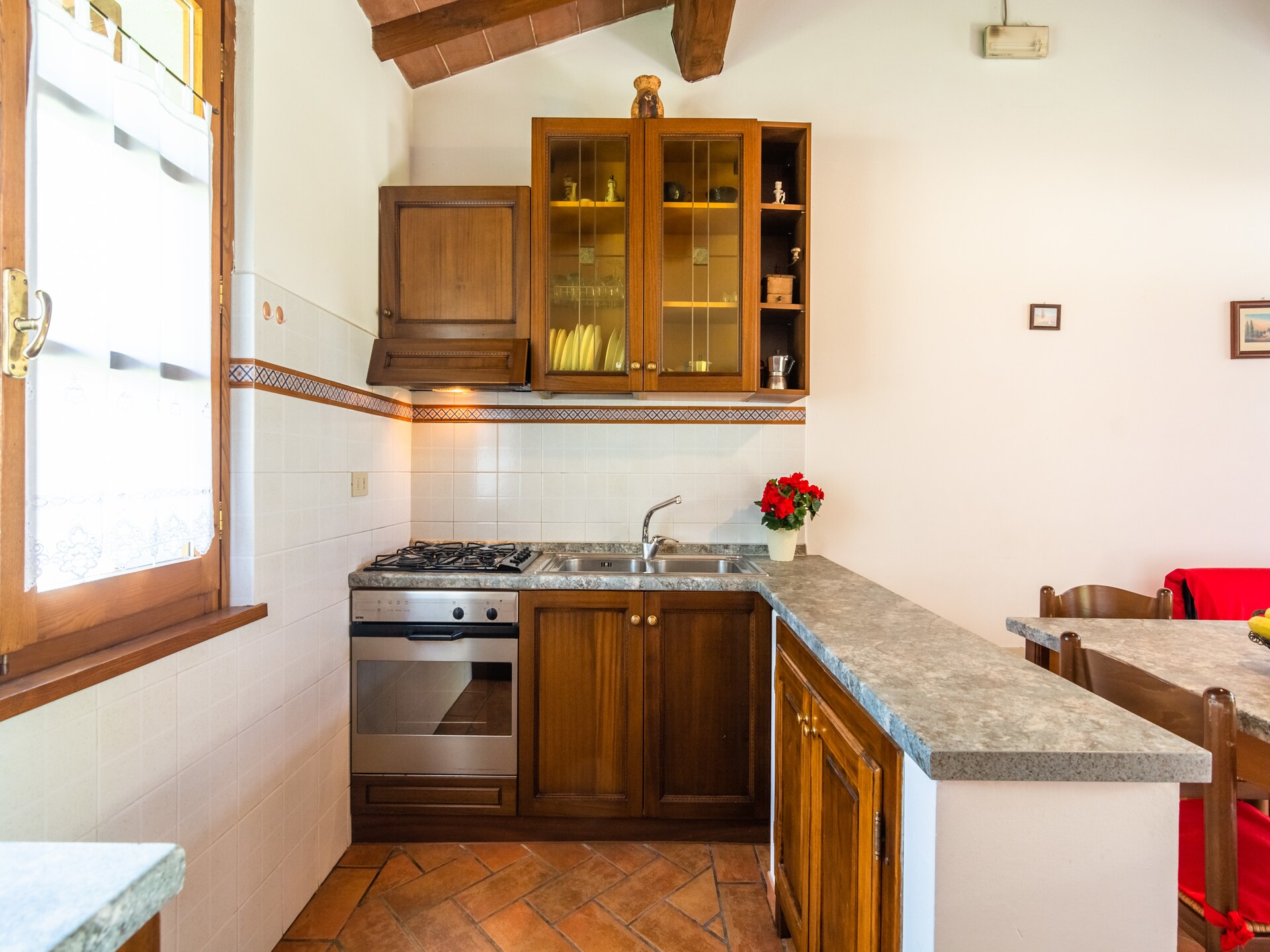 Landelijk appartement bij Castiglion Fiorentino met gedeeld zwembad - foto 4