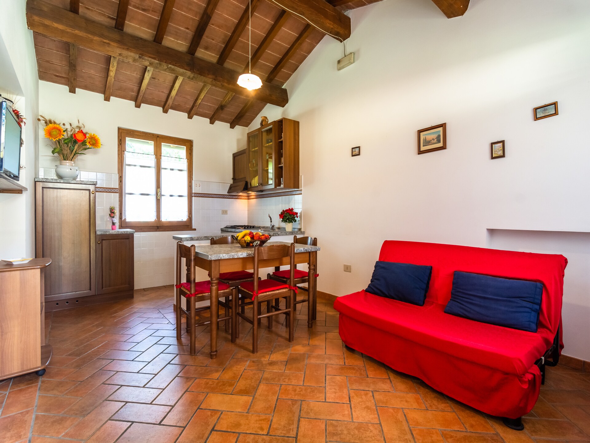 Landelijk appartement bij Castiglion Fiorentino met gedeeld zwembad - foto 3
