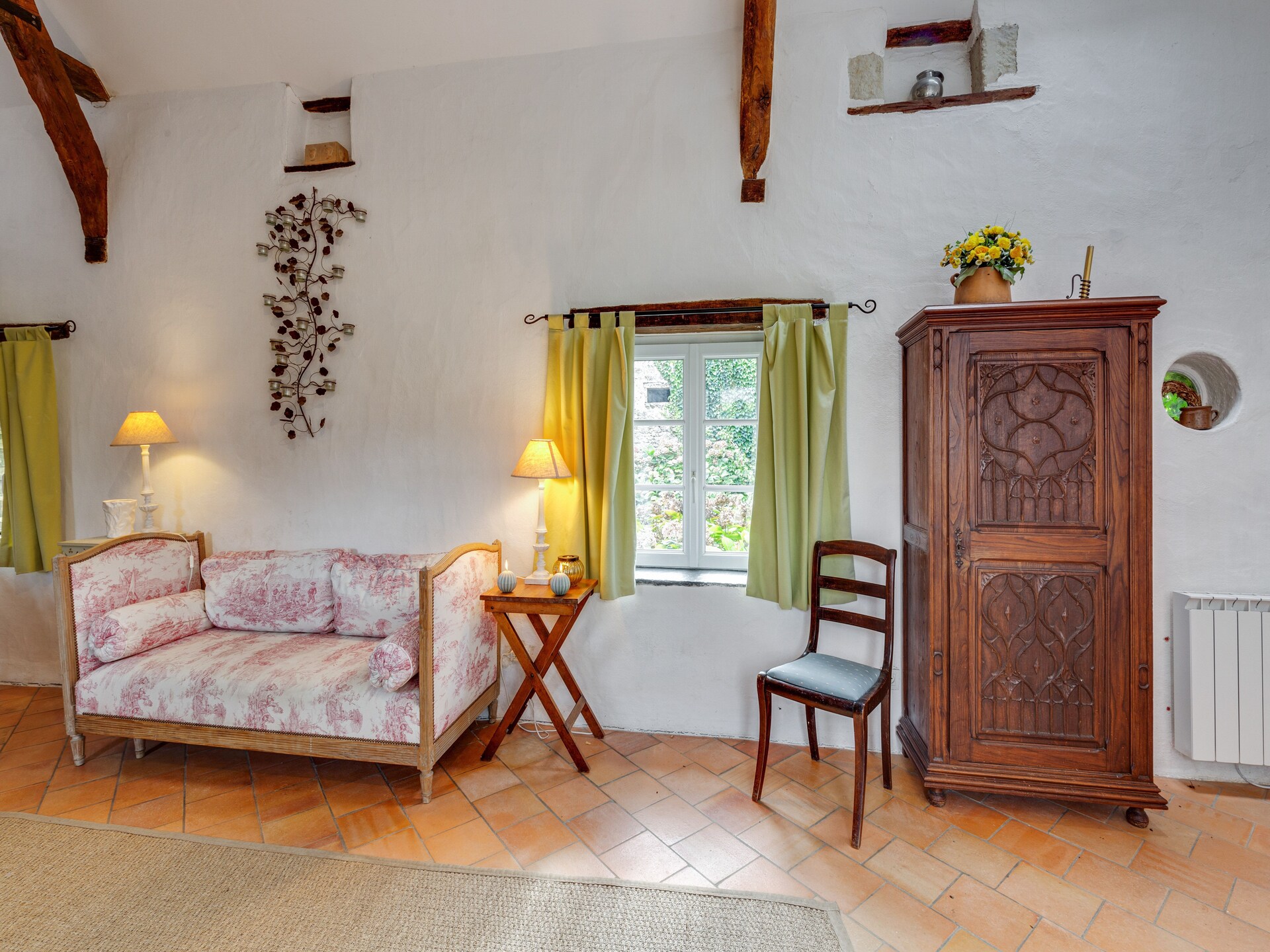 Authentiek 16e-eeuws vakantiehuis in rustige Loirestreek met tuin en golf - foto 9