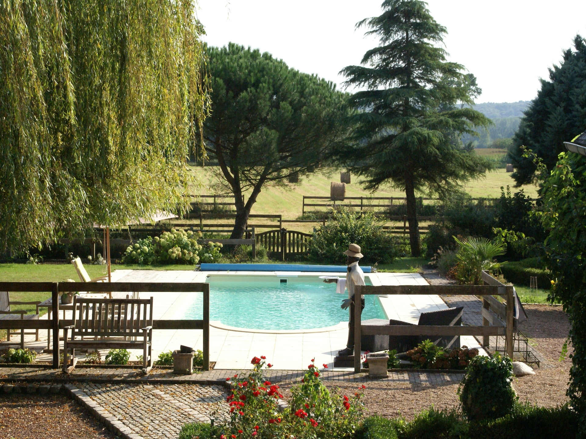 Rustiek vakantiehuis aan de Vienne bij Chinon met omheinde tuin - foto 20