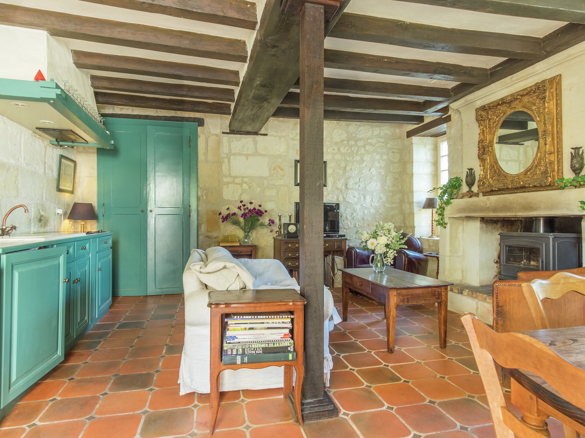 Rustiek vakantiehuis aan de Vienne bij Chinon met omheinde tuin - foto 8