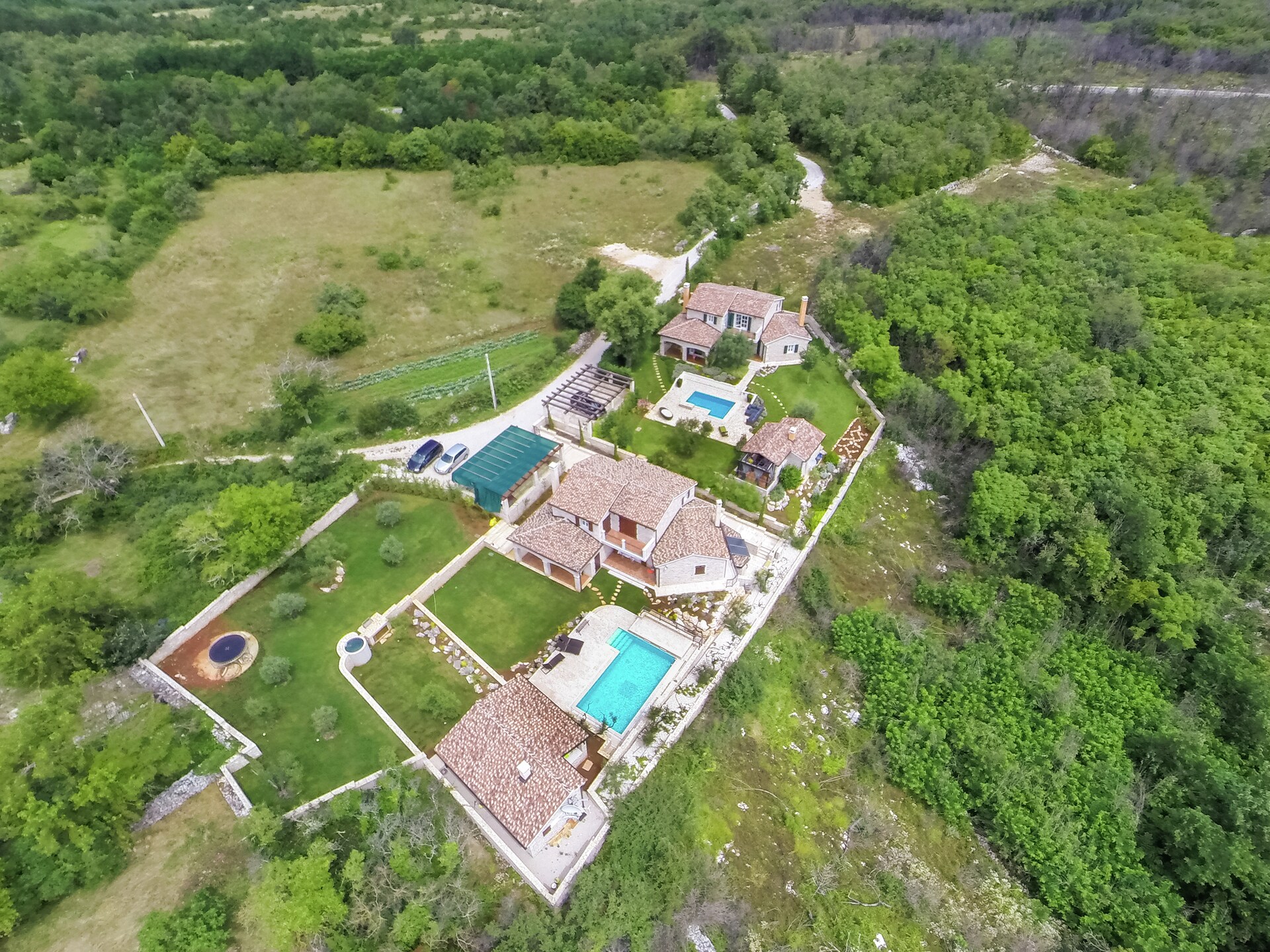 Elegante villa met privézwembad bij Baderna, 11 km van zee - foto 37