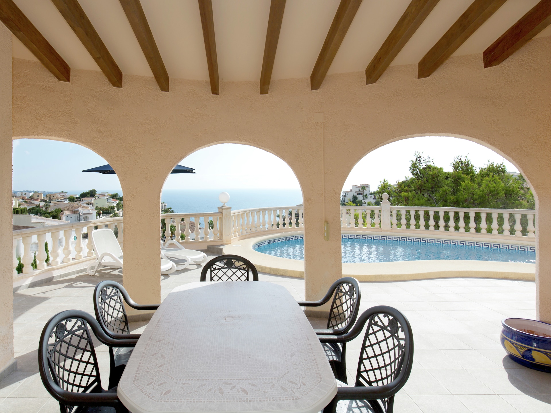 Villa Magnolias: sfeervolle villa met privézwembad op 900m van het strand in Moraira - foto 22