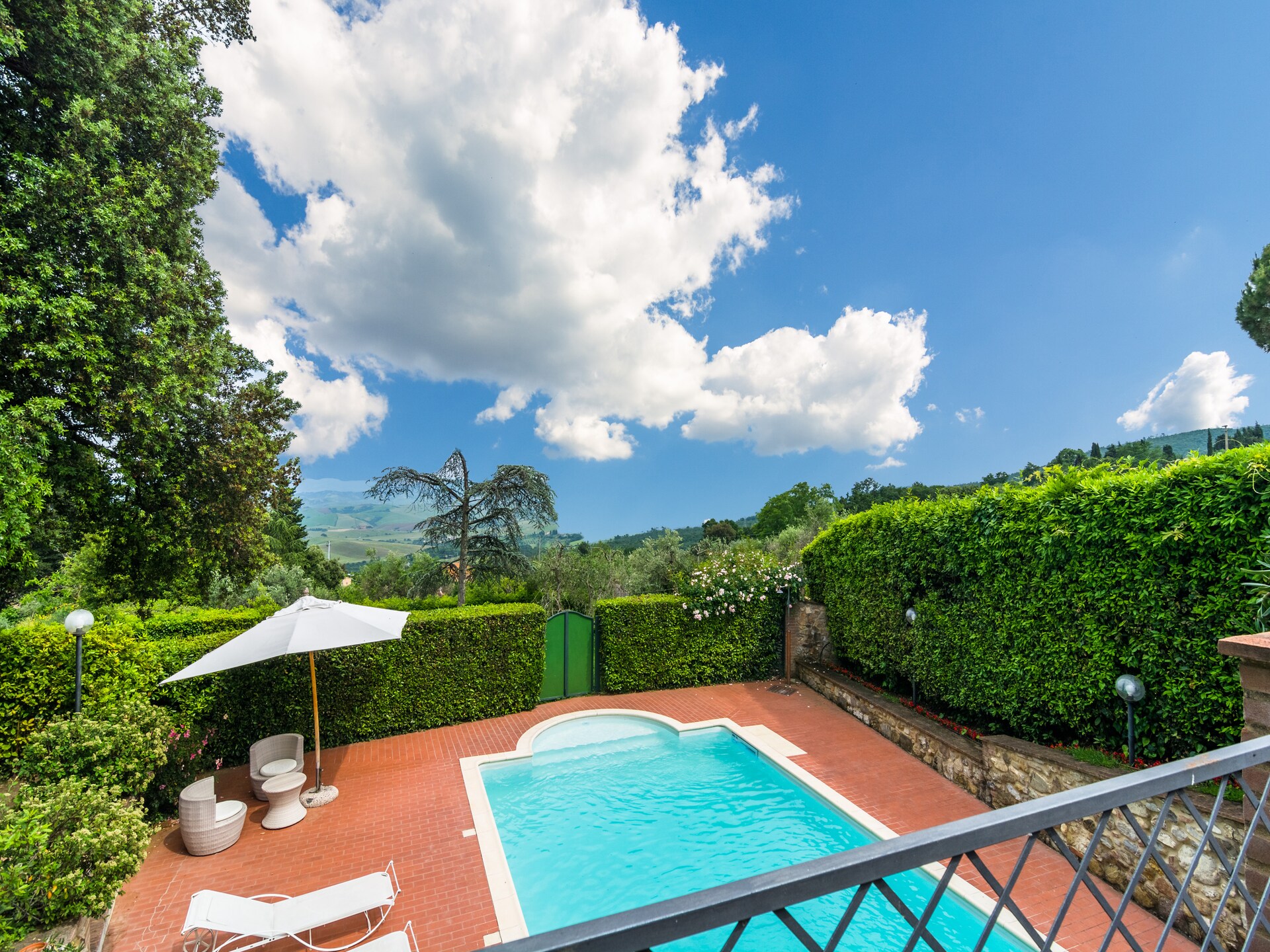 Authentiek Toscaans vakantiehuis met privétuin en zwembad bij Volterra - foto 10