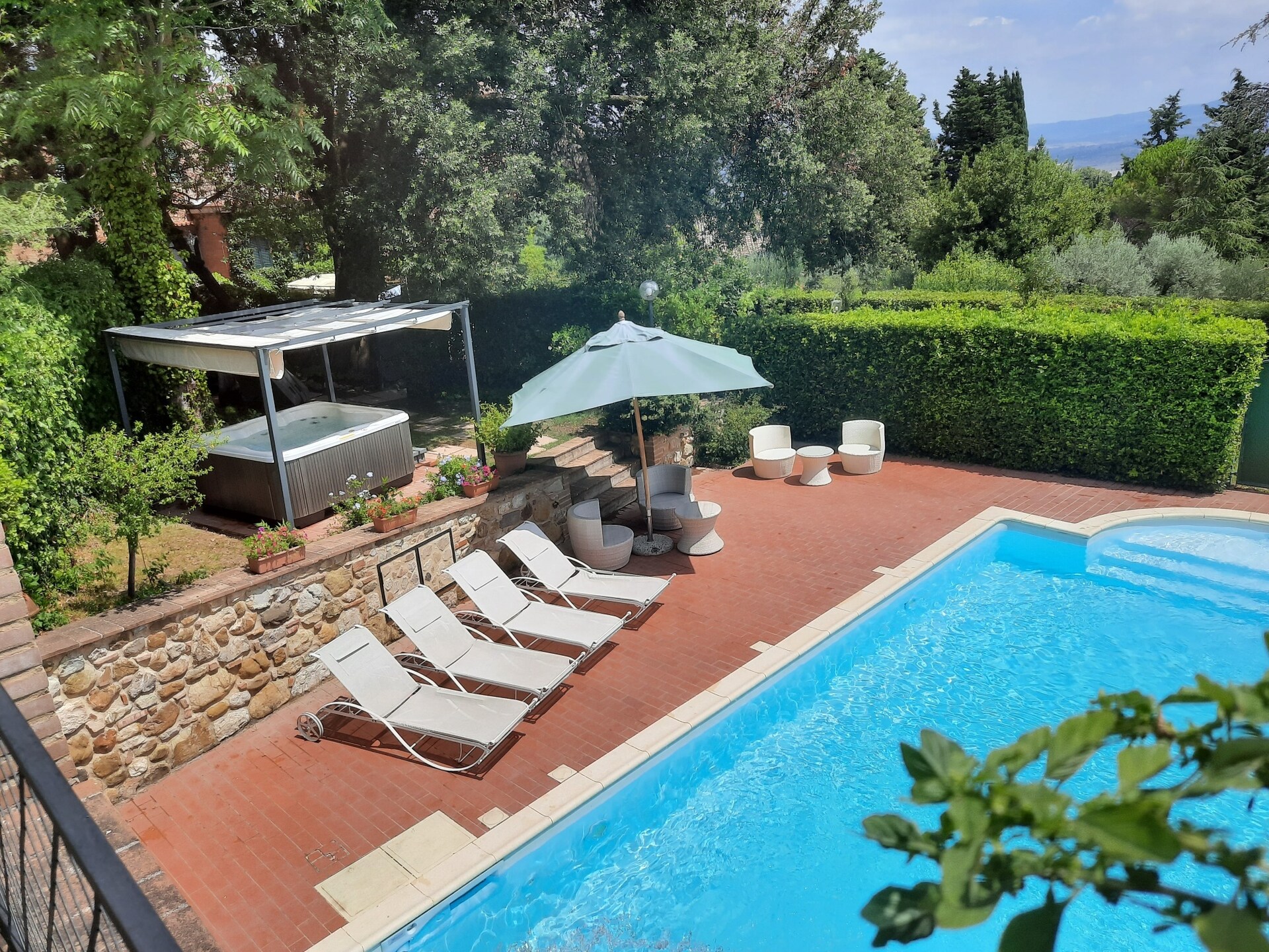 Authentiek Toscaans vakantiehuis met privétuin en zwembad bij Volterra - foto 41