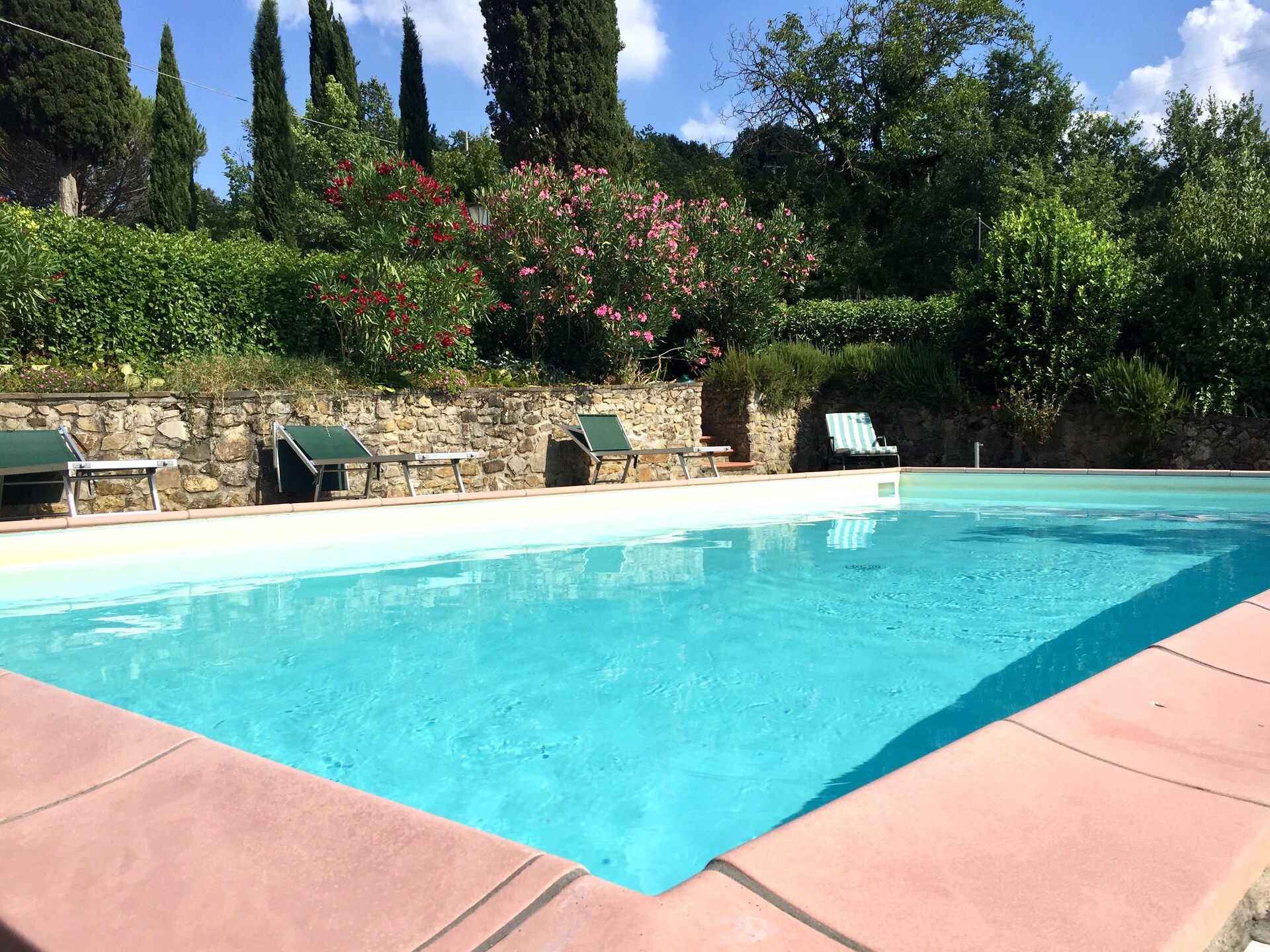 Charmant stenen vakantiehuis Il Fienile in Arezzo - foto 1