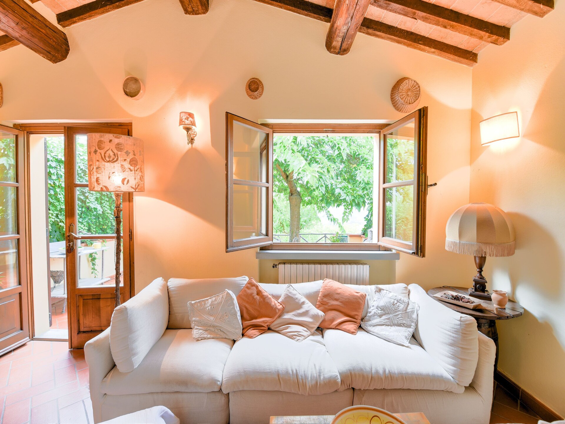 Charmant stenen vakantiehuis Il Fienile in Arezzo - foto 12