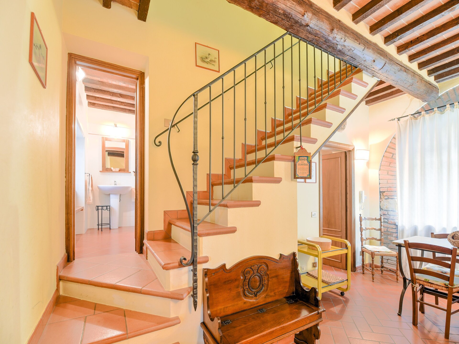 Charmant stenen vakantiehuis Il Fienile in Arezzo - foto 23