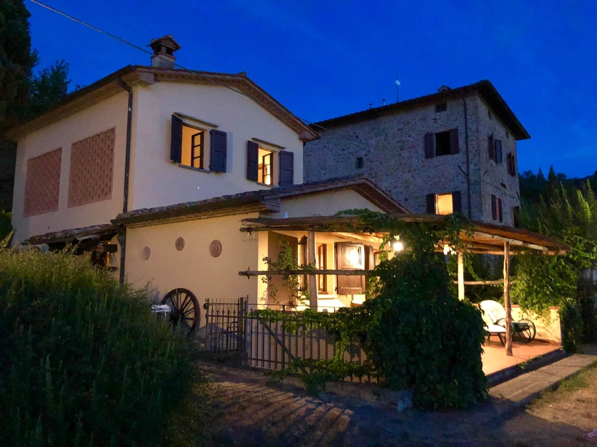Charmant stenen vakantiehuis Il Fienile in Arezzo - foto 11