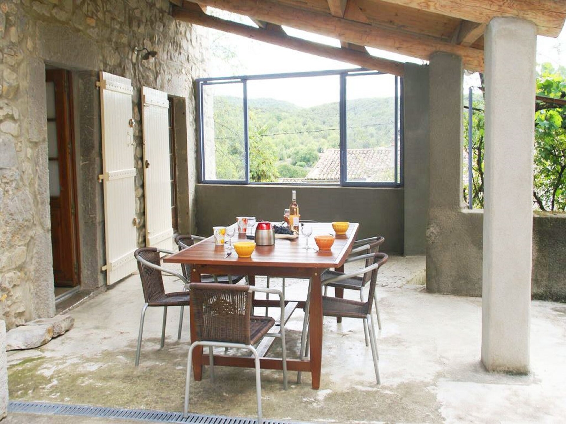 Vrijstaand vakantiehuis op heuvel bij Beaulieu met tuin, BBQ en uitzicht - foto 14