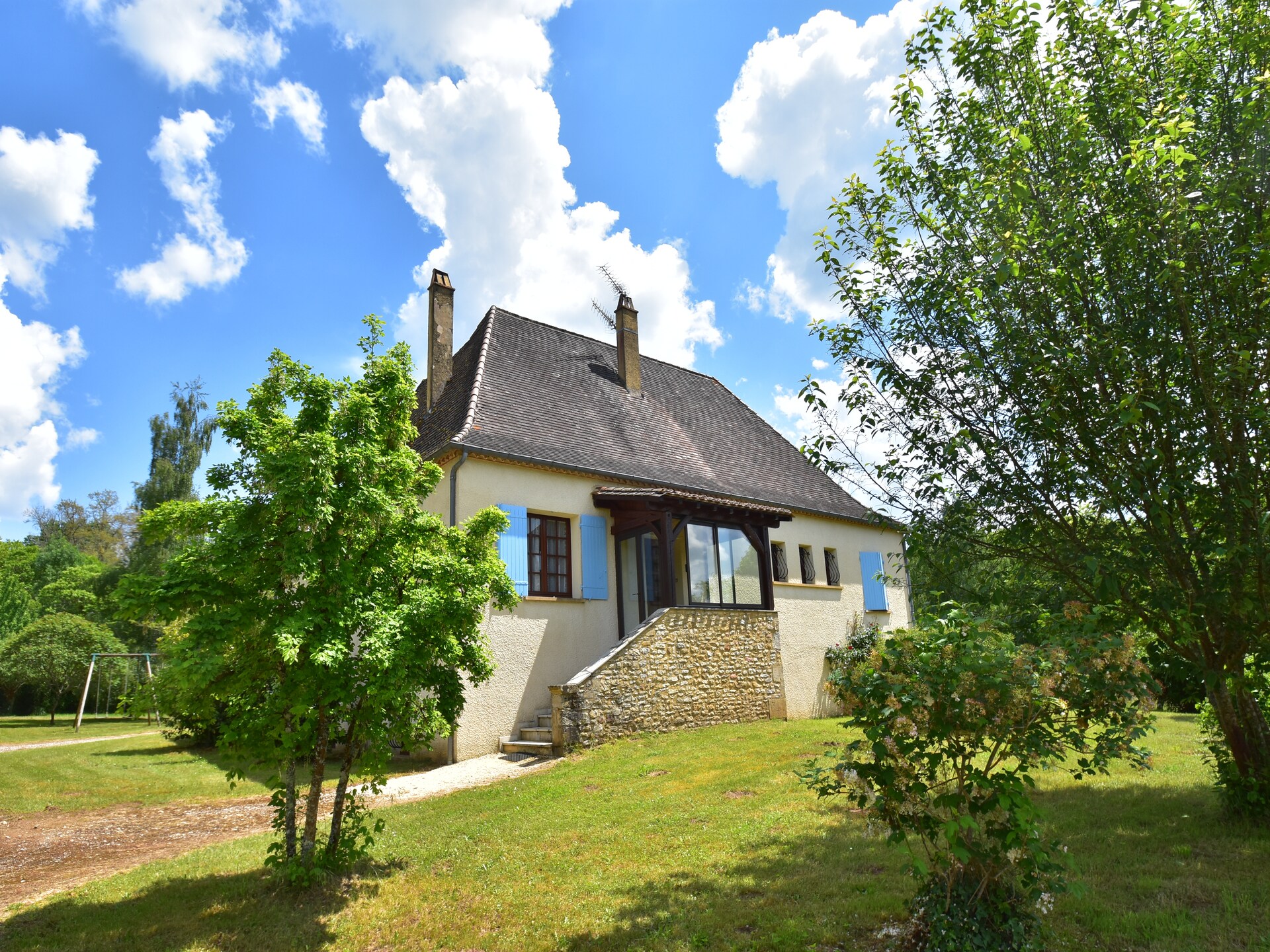 Gezellig vrijstaand huis bij Villefranche-du-Périgord met tuin en bbq - foto 12
