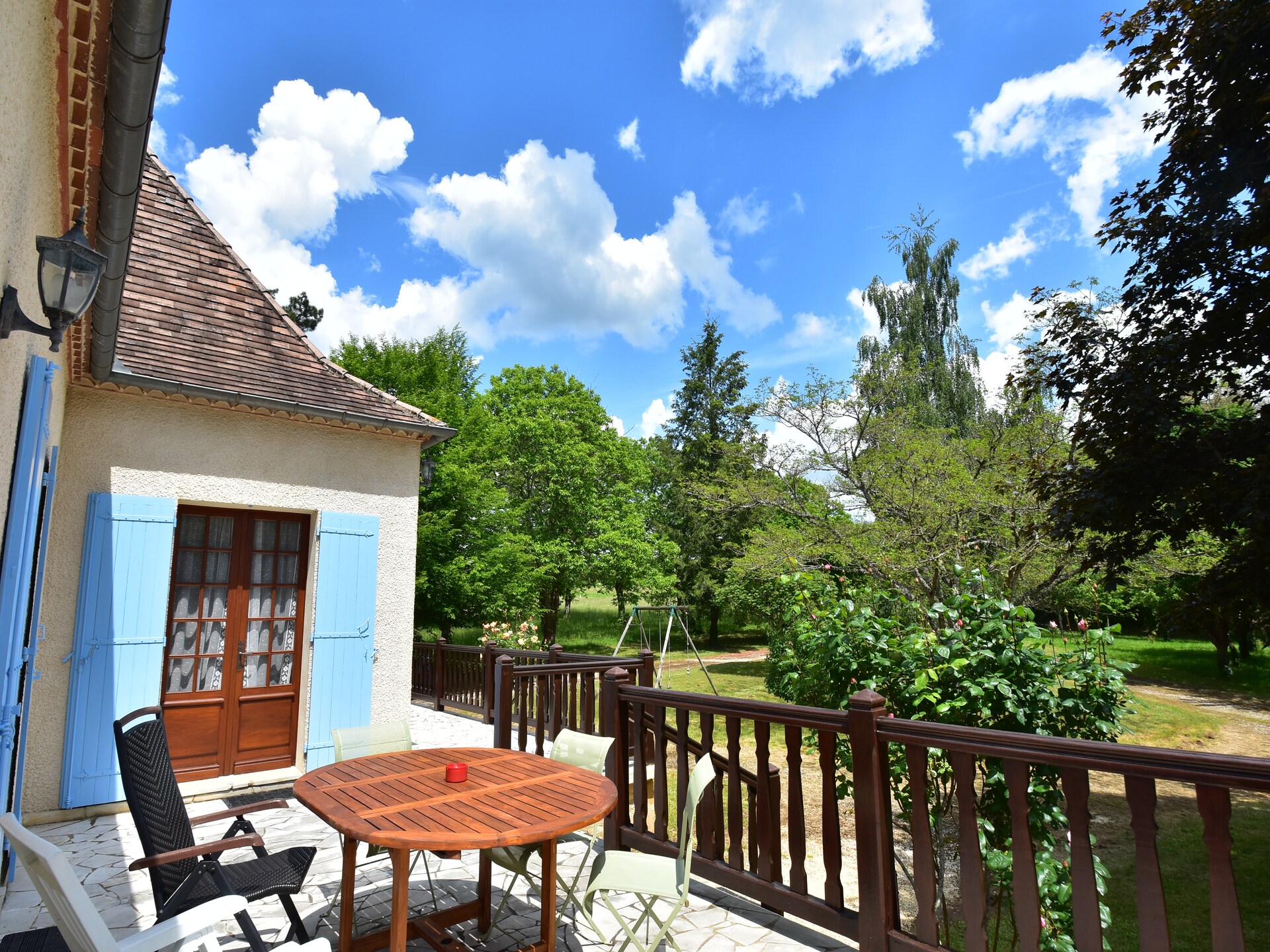 Gezellig vrijstaand huis bij Villefranche-du-Périgord met tuin en bbq - foto 17