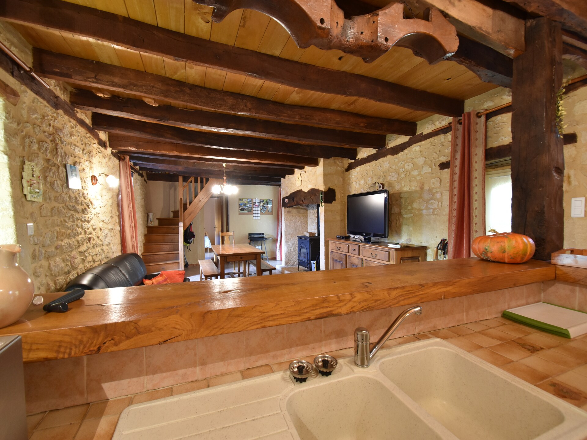 300 jaar oud vakantiehuis met privézwembad aan de bosrand bij St. Léon-sur-Vézère - foto 20