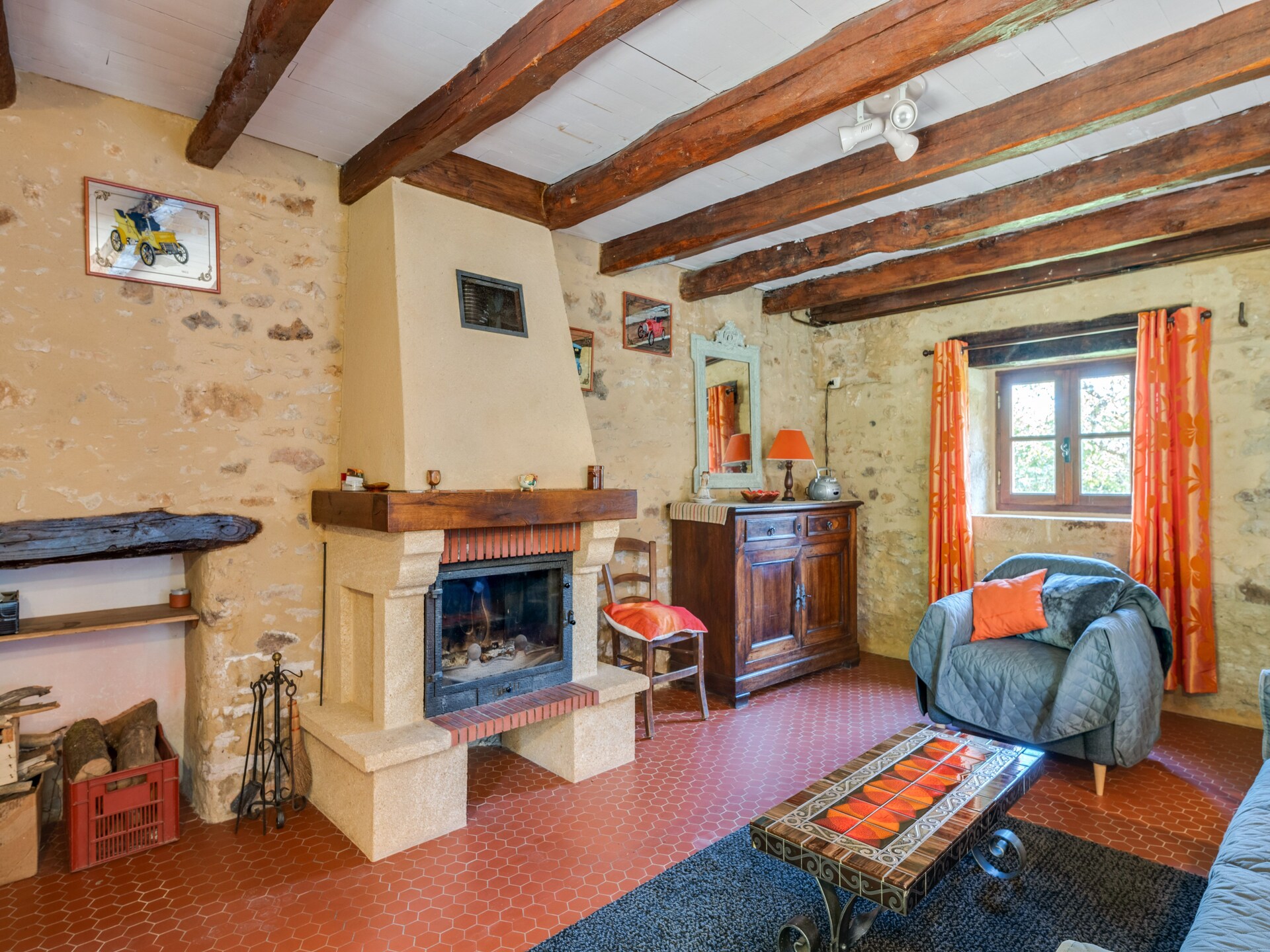 Bosrijk vakantiehuis voor 4 aan de golfbaan bij Villefranche-du-Périgord - foto 14
