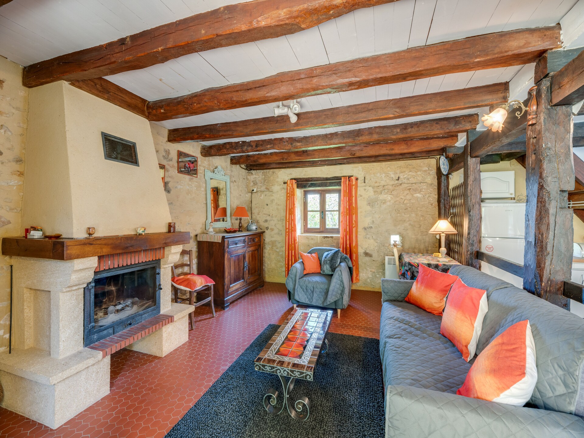 Bosrijk vakantiehuis voor 4 aan de golfbaan bij Villefranche-du-Périgord - foto 3