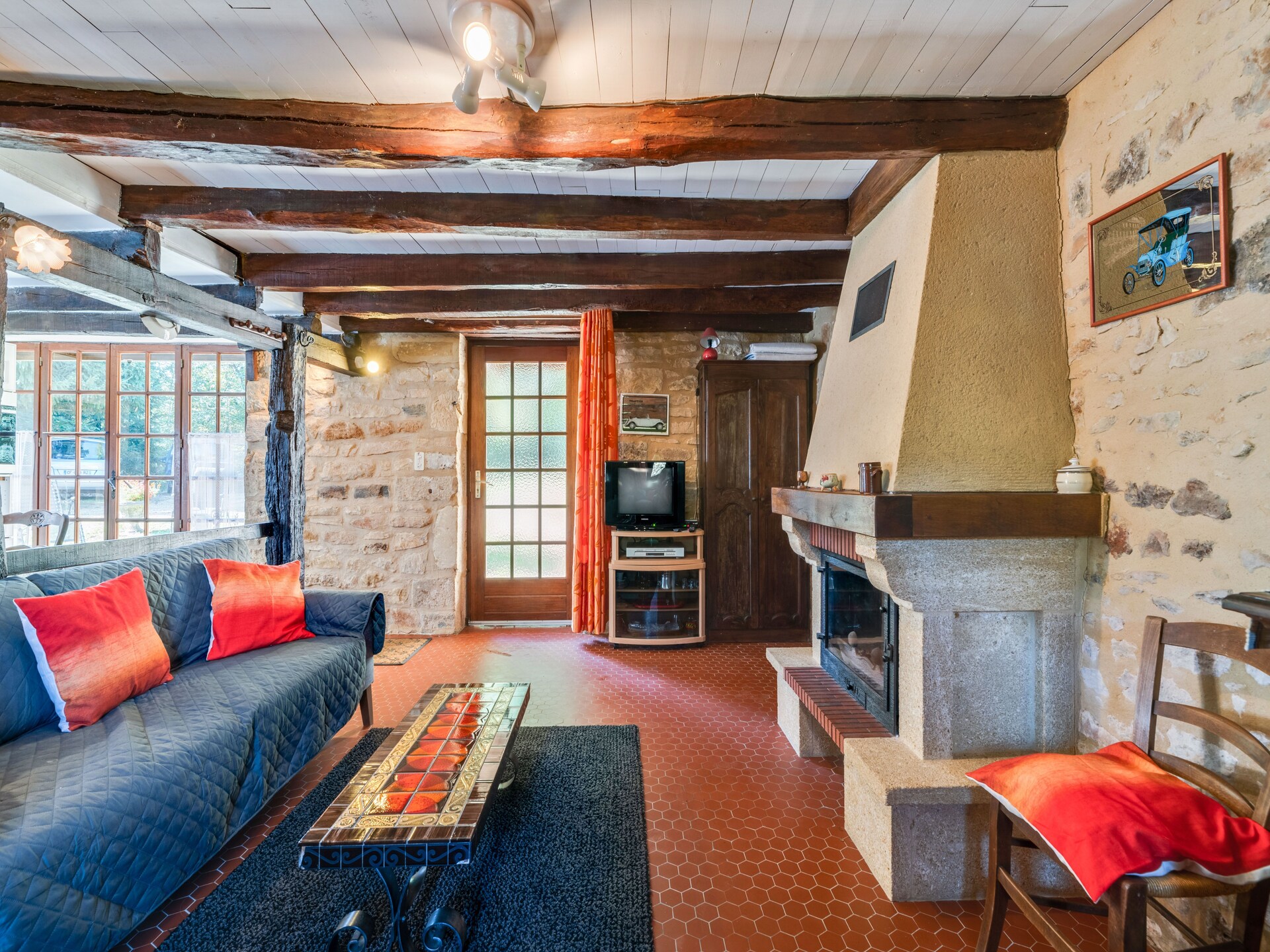 Bosrijk vakantiehuis voor 4 aan de golfbaan bij Villefranche-du-Périgord - foto 16