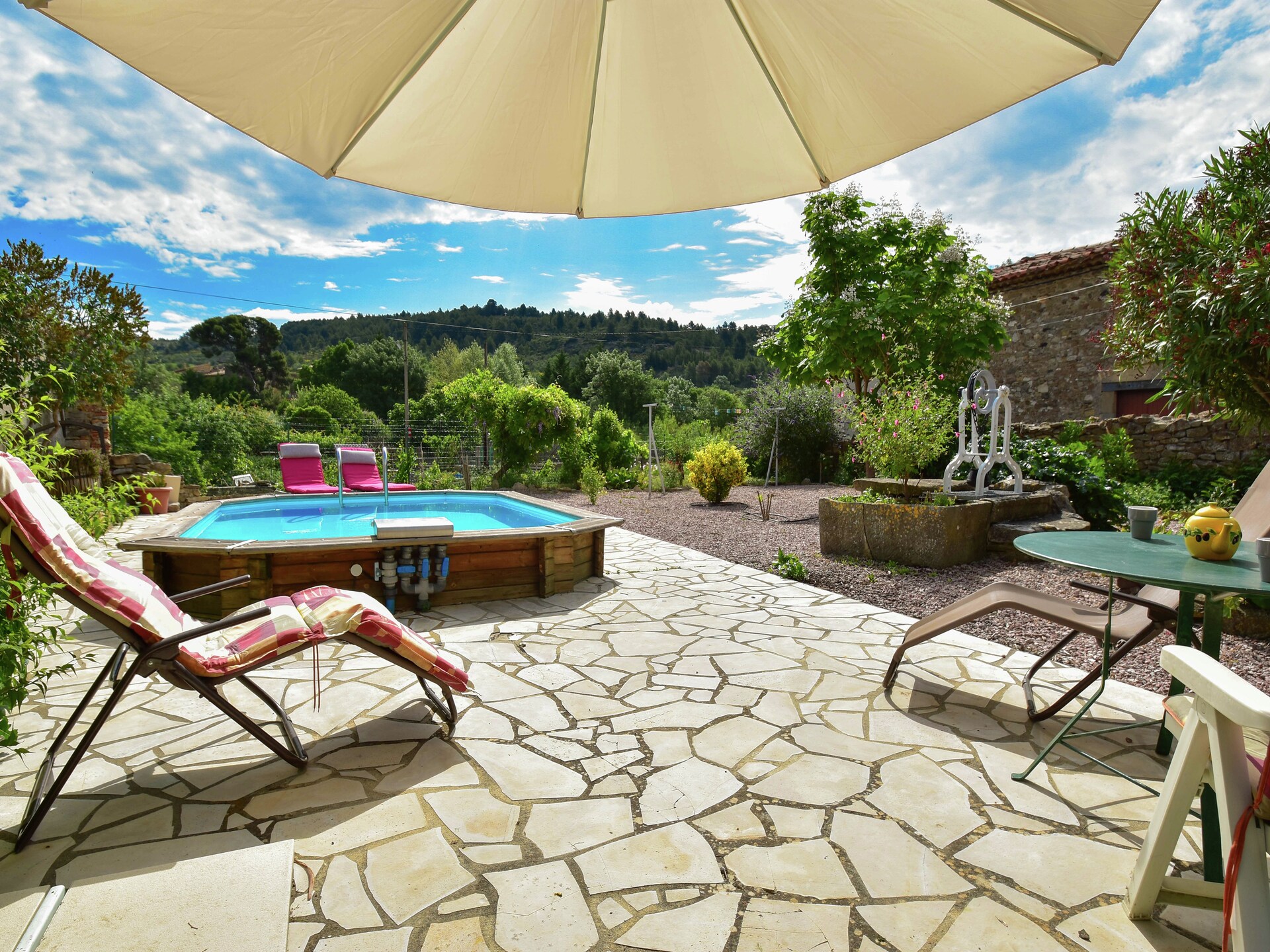 Authentiek vakantiehuis met zwembad en tuin in Félines-Minervois - foto 10