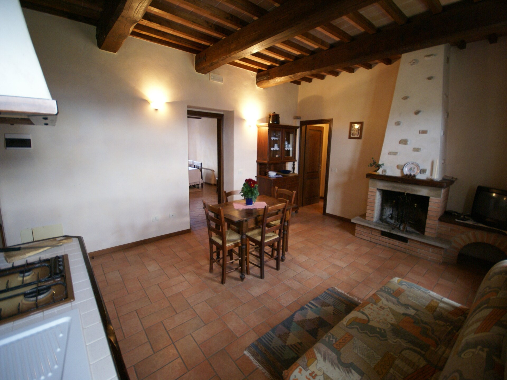 Rustiek vakantiehuis nabij Montone met zwembad en uitzicht op Umbrisch heuvelland - foto 9