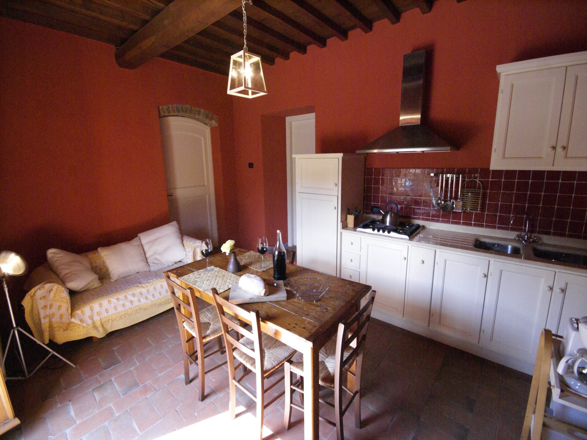 Sfeervol appartement in Castelfranco di Sopra bij Podere Pulicciano - foto 12