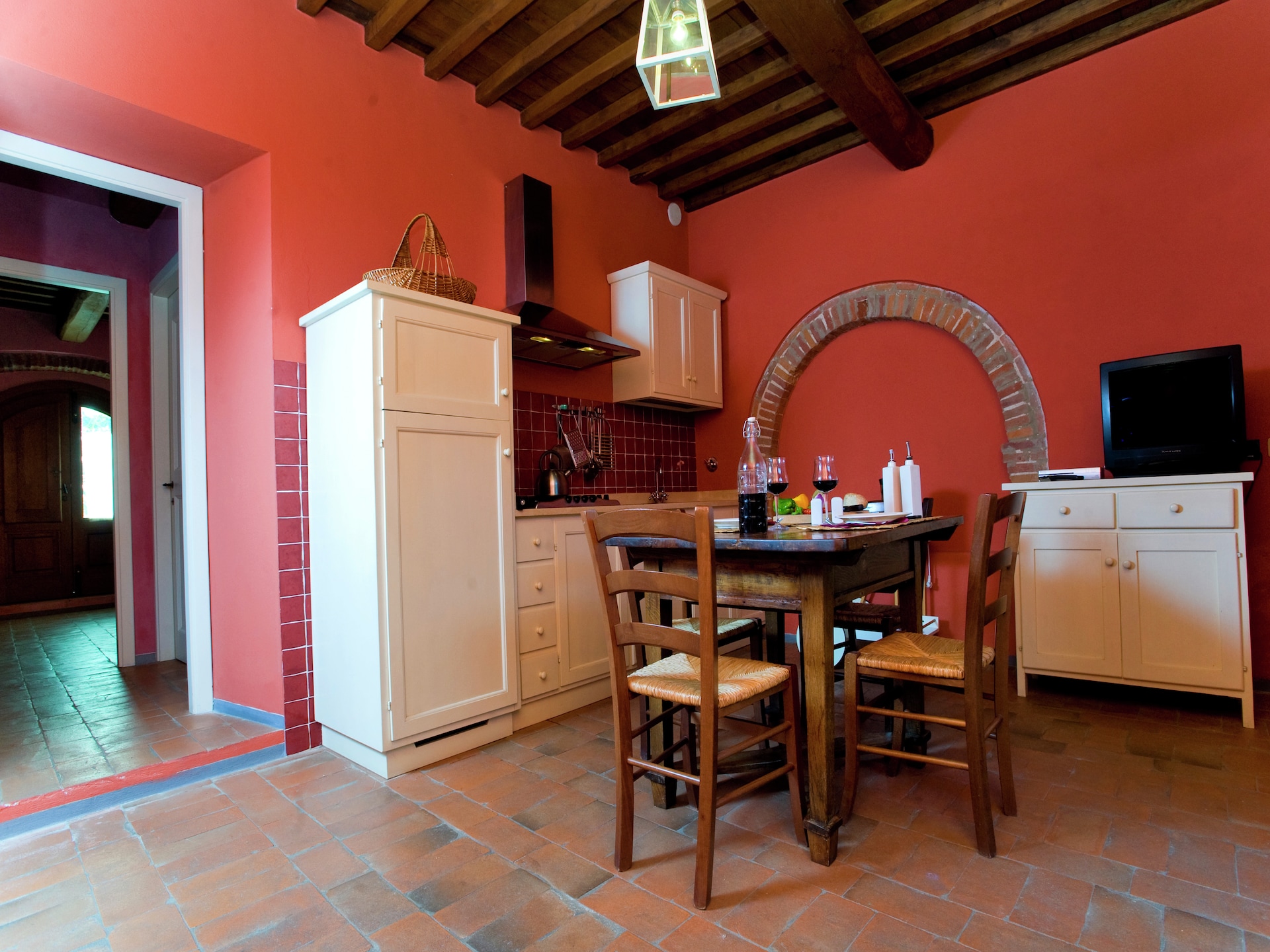 Sfeervol appartement in Castelfranco di Sopra bij Podere Pulicciano - foto 3