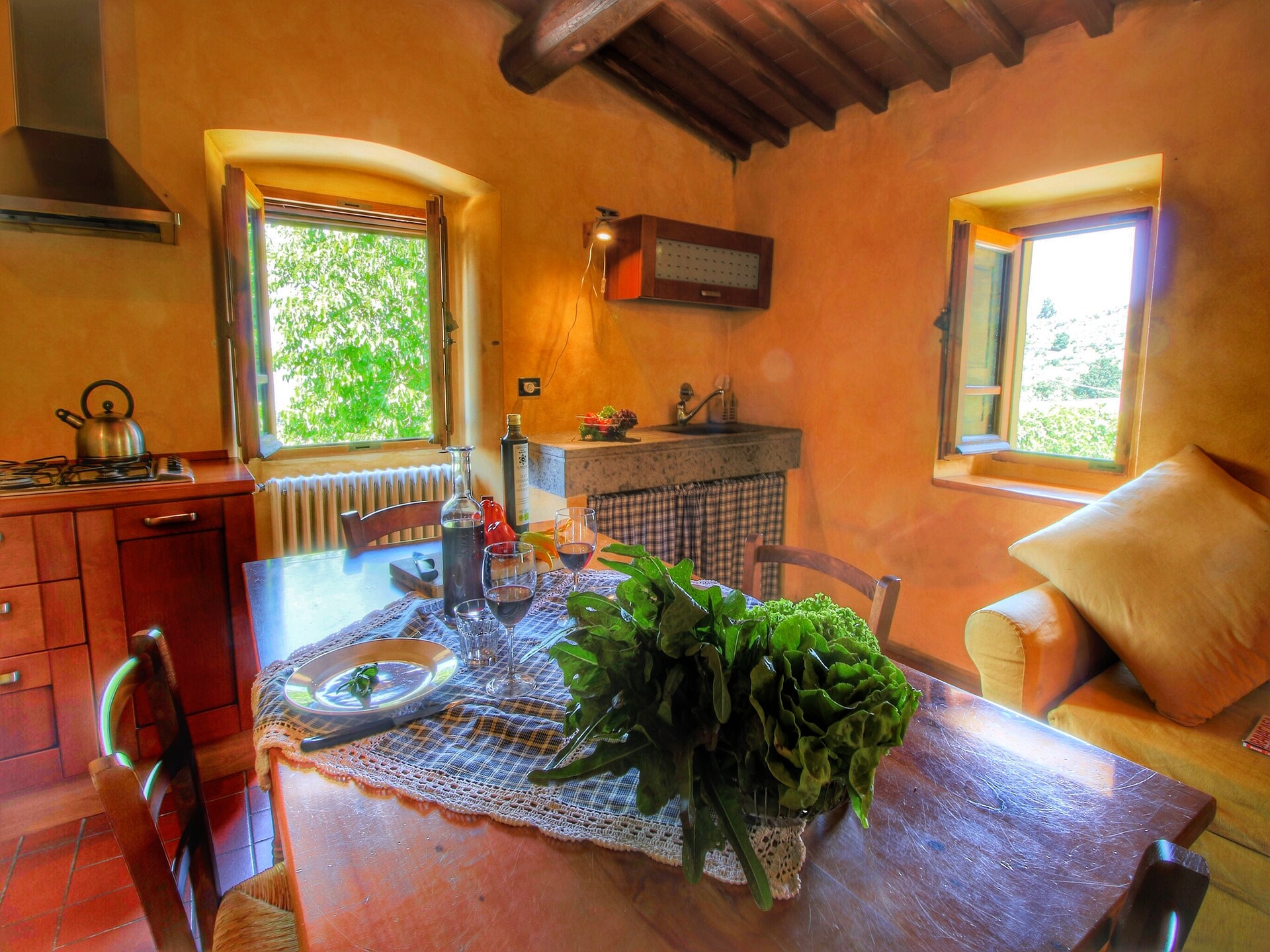 Sfeervol appartement in hartje Chianti bij Castelfranco di Sopra - foto 19