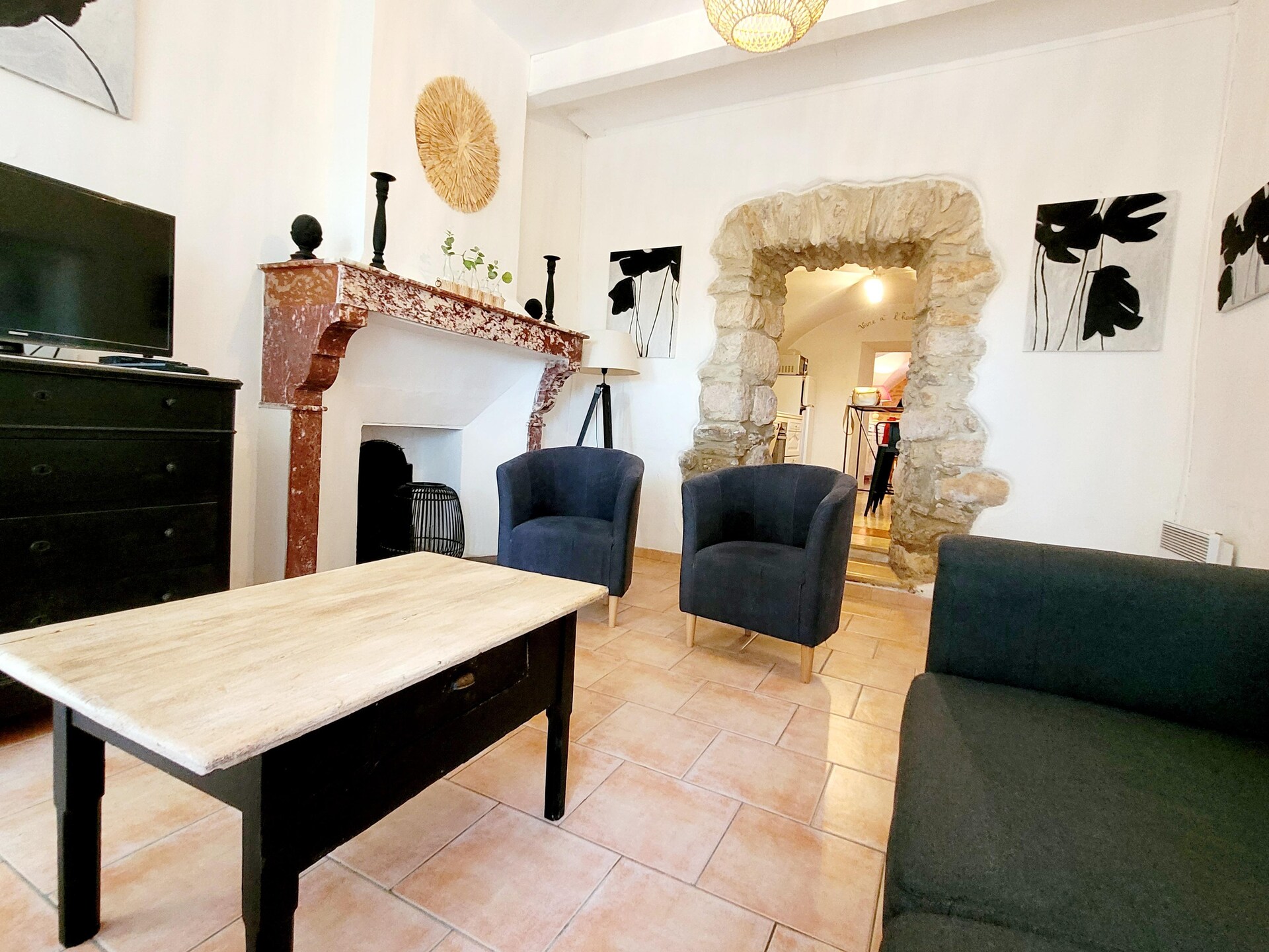 14e-eeuws dorpshuis met privézwembad en uitzicht bij Minerve - foto 19